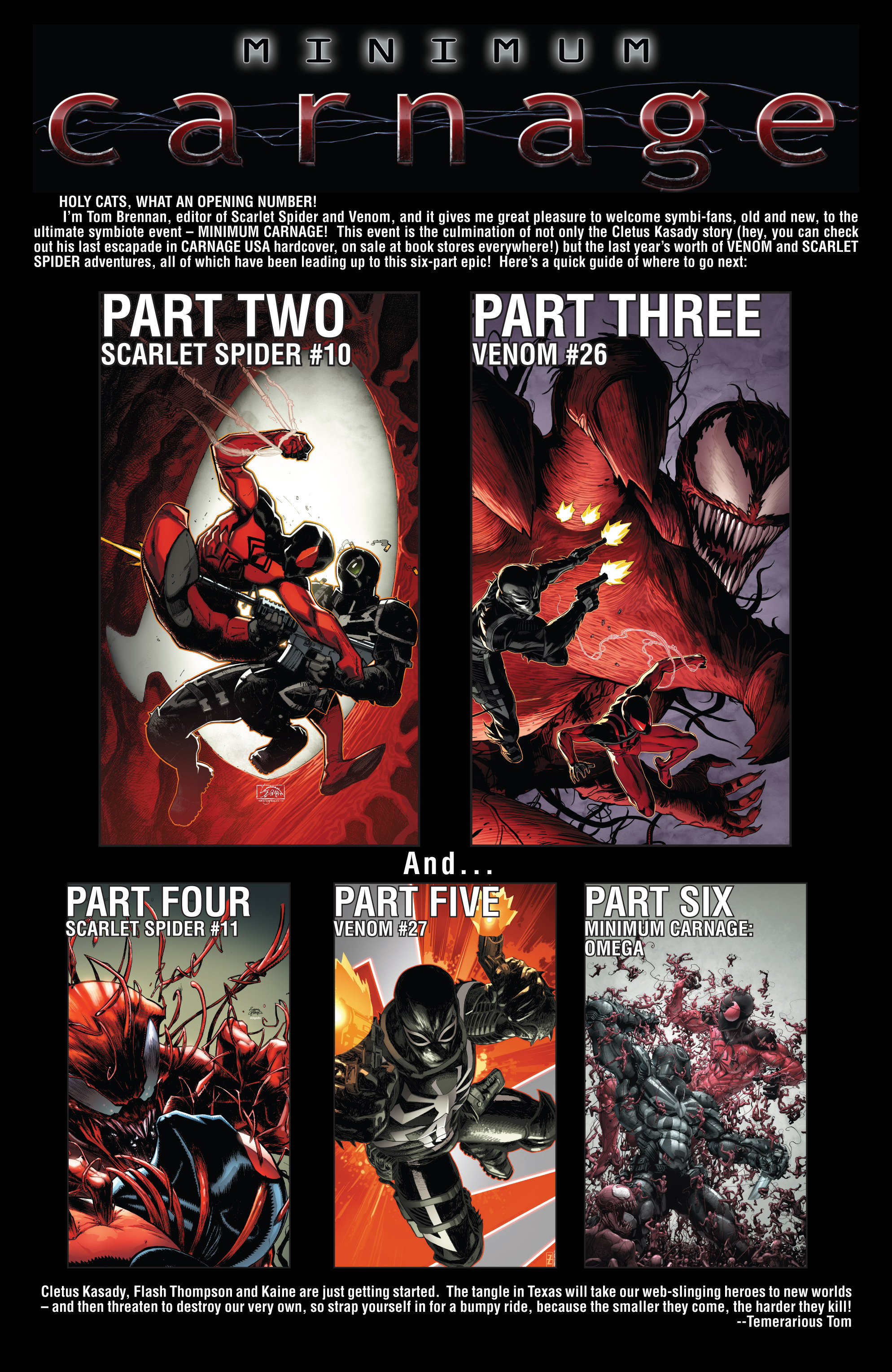 Read online Minimum Carnage: Alpha comic -  Issue # Full - 25