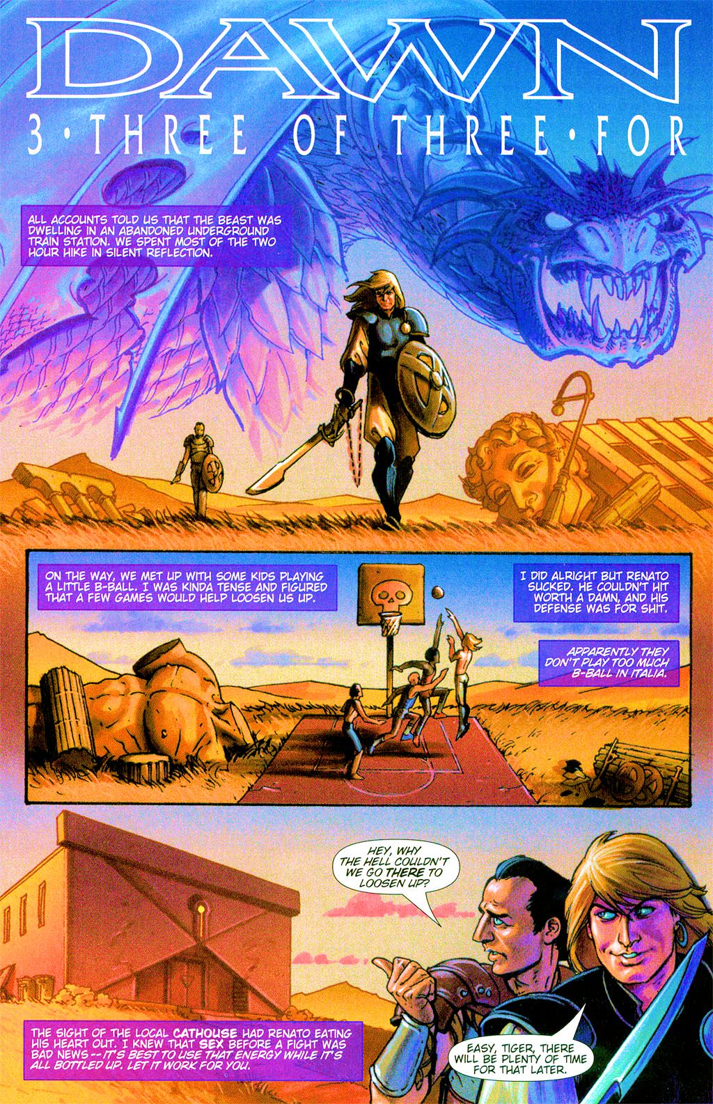 Read online Dawn: Three Tiers comic -  Issue #3 - 11