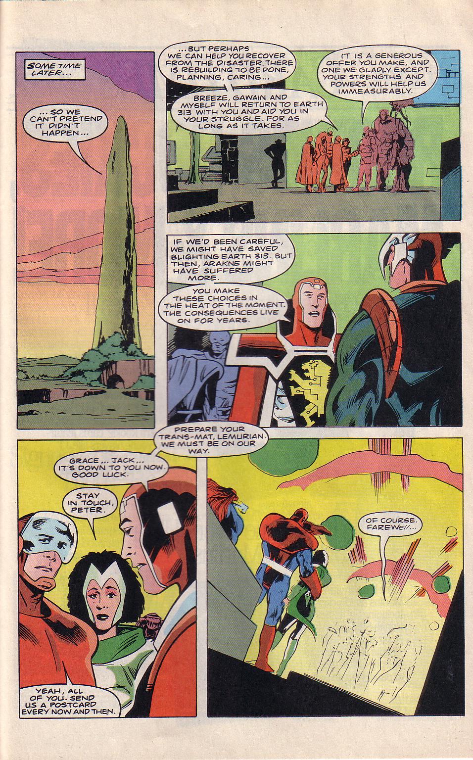 Read online Knights of Pendragon comic -  Issue #15 - 21