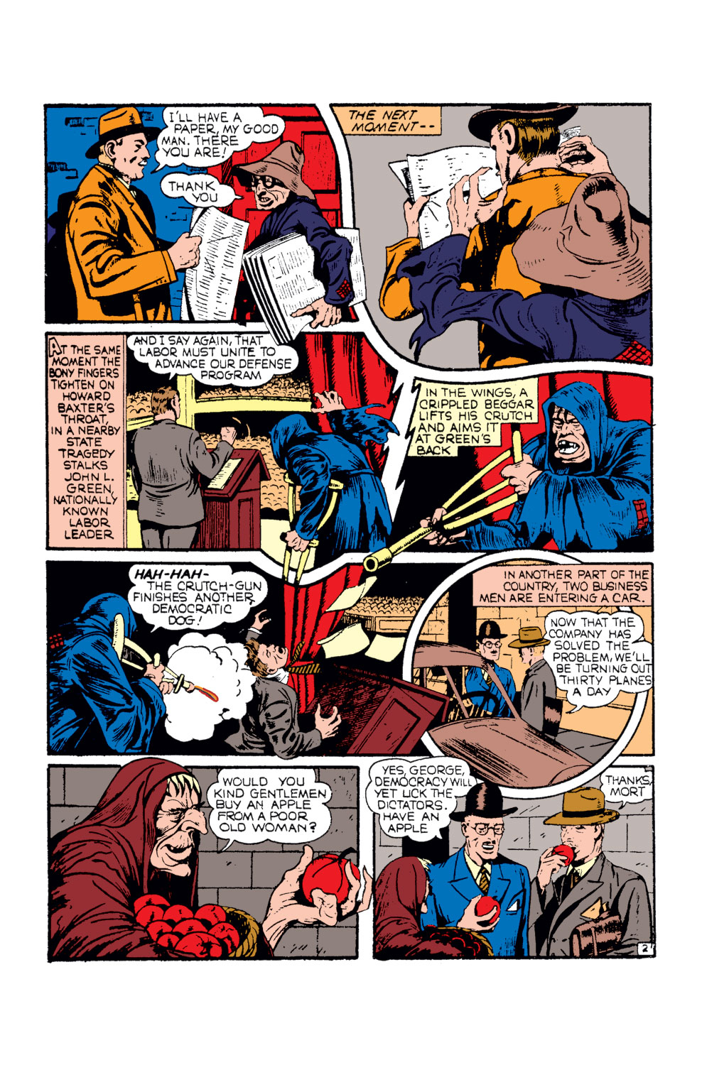 Captain America Comics 4 Page 2
