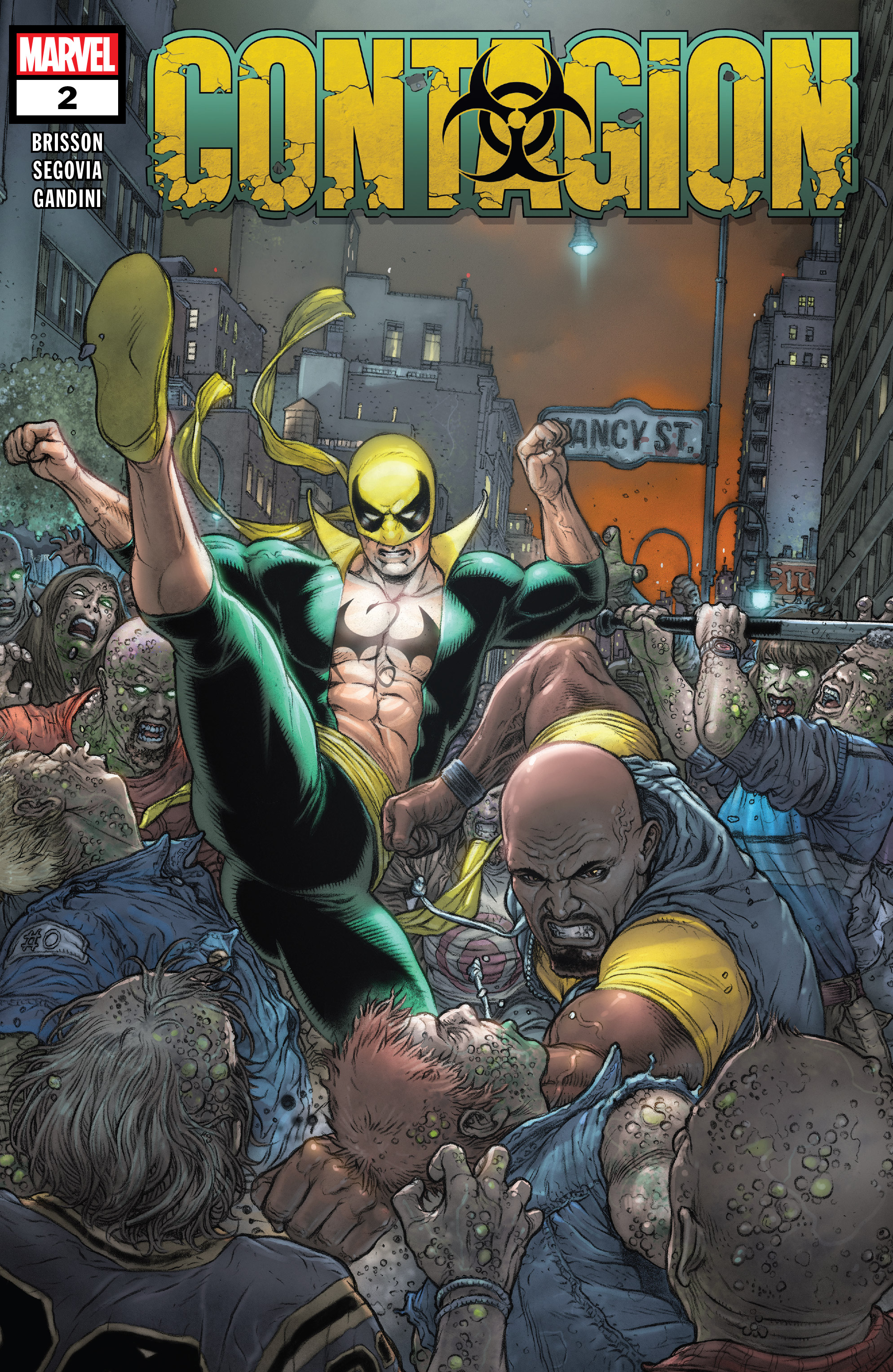 Read online Contagion comic -  Issue #2 - 1