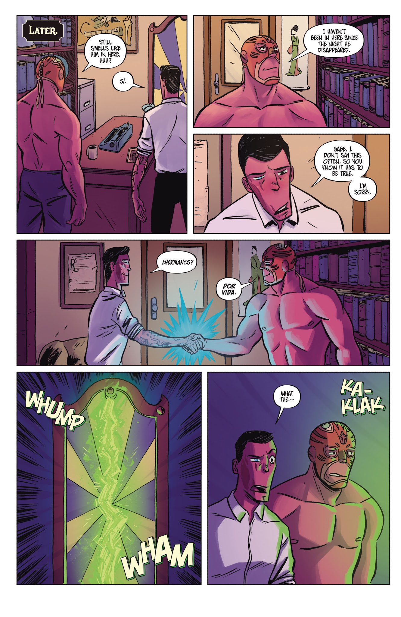 Read online Blood Brothers comic -  Issue #4 - 25