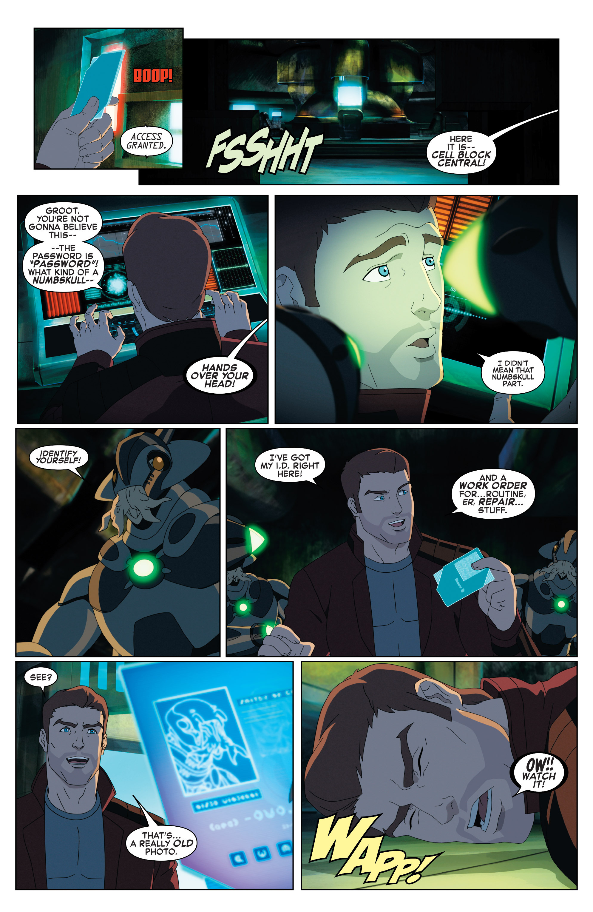 Read online Marvel Universe Guardians of the Galaxy [II] comic -  Issue #1 - 4