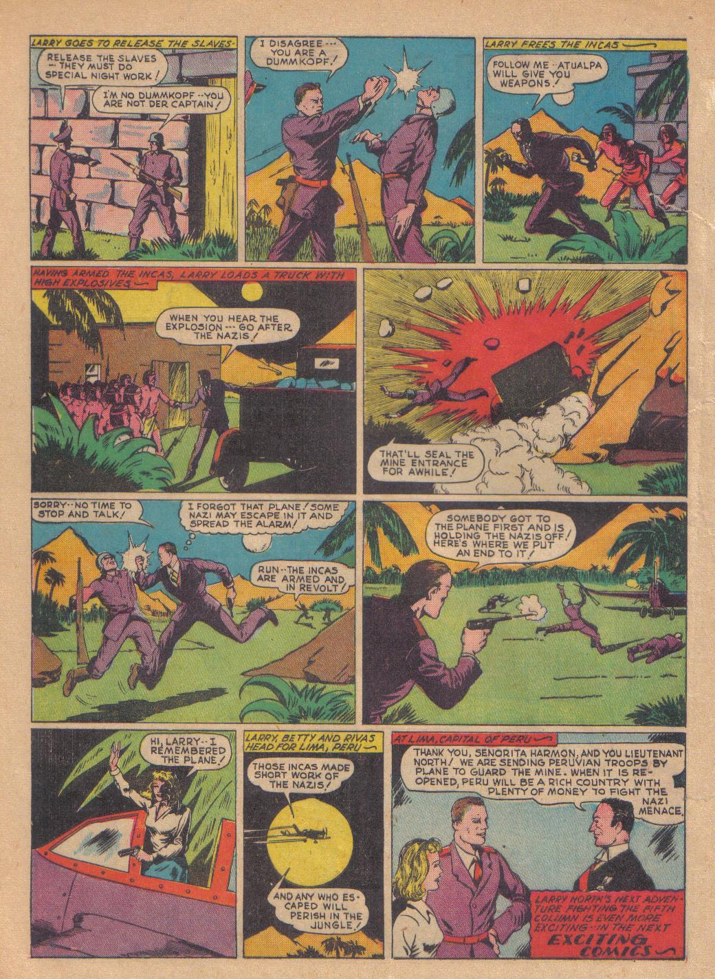 Read online Exciting Comics comic -  Issue #13 - 36