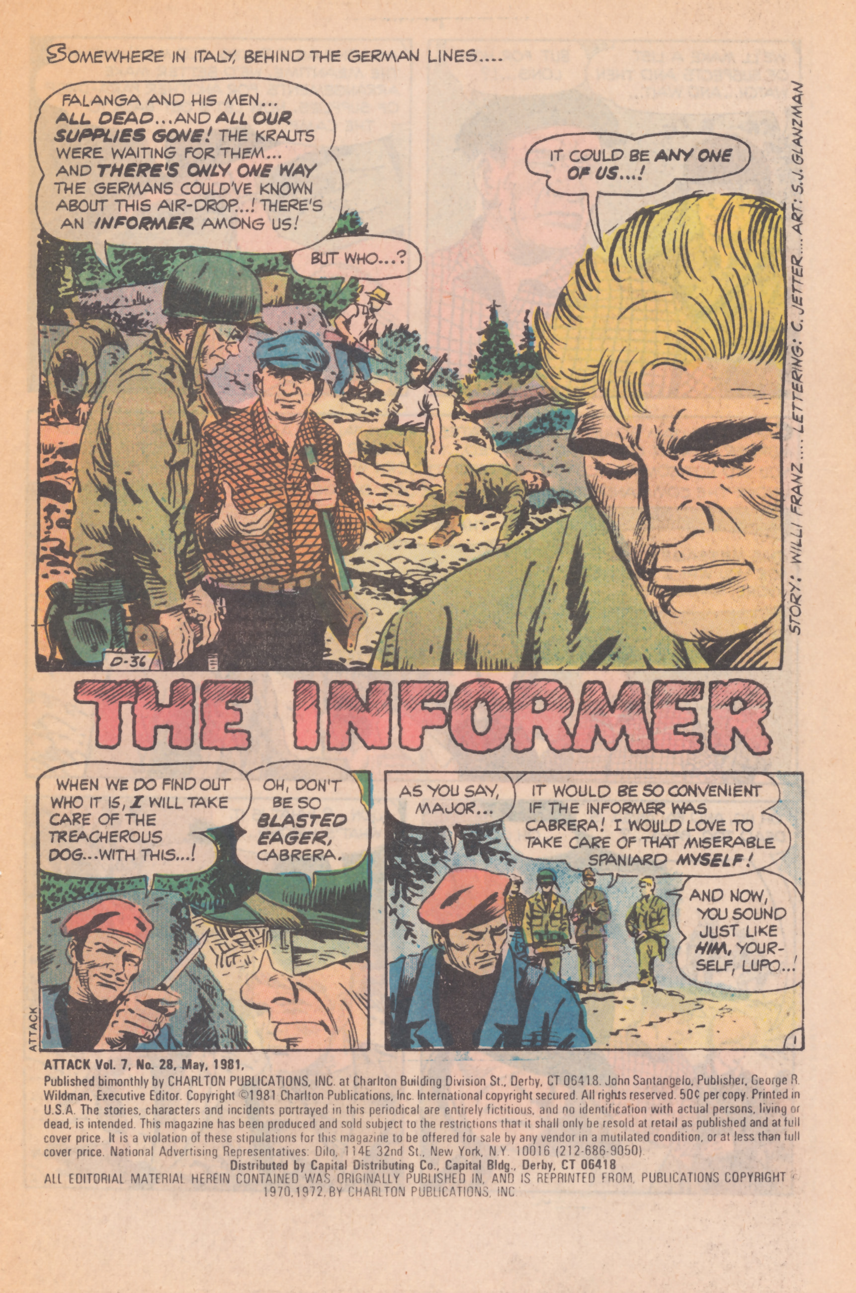 Read online Attack (1971) comic -  Issue #28 - 3