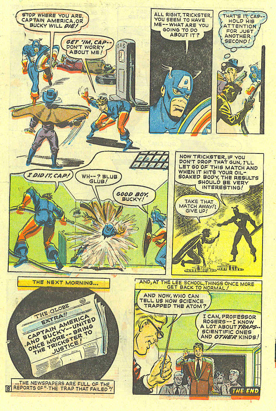 Read online Captain America Comics comic -  Issue #71 - 9