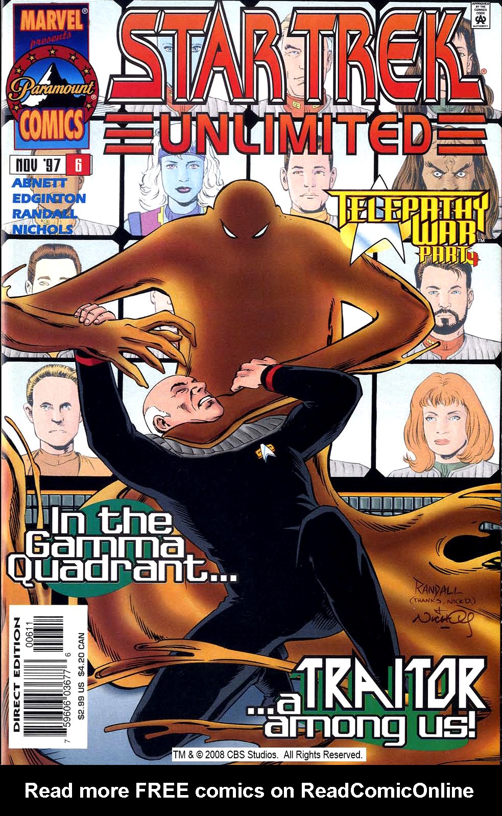 Read online Star Trek: Telepathy War comic -  Issue # Full - 53