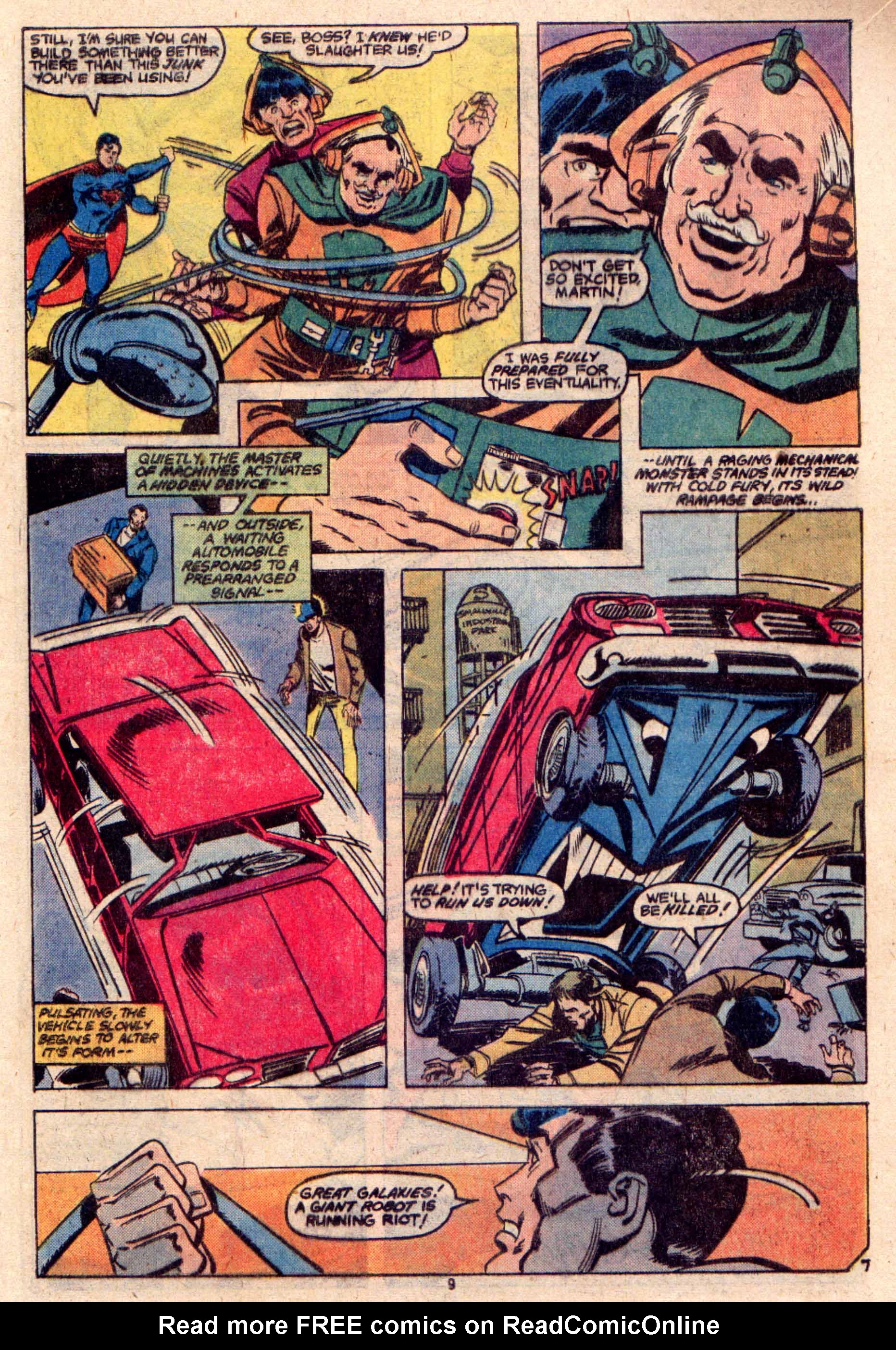Read online The Superman Family comic -  Issue #193 - 9