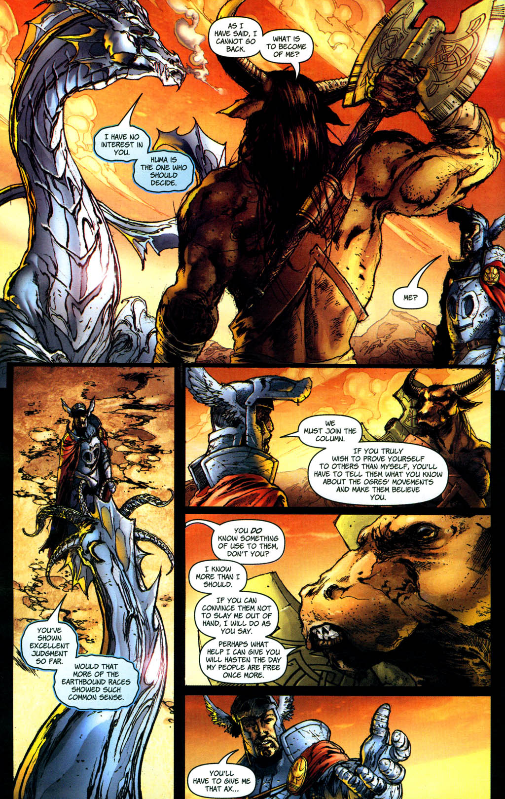 Read online Dragonlance: The Legend of Huma comic -  Issue #2 - 7