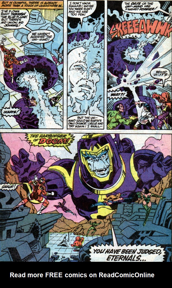 Read online Eternals (1985) comic -  Issue #12 - 15