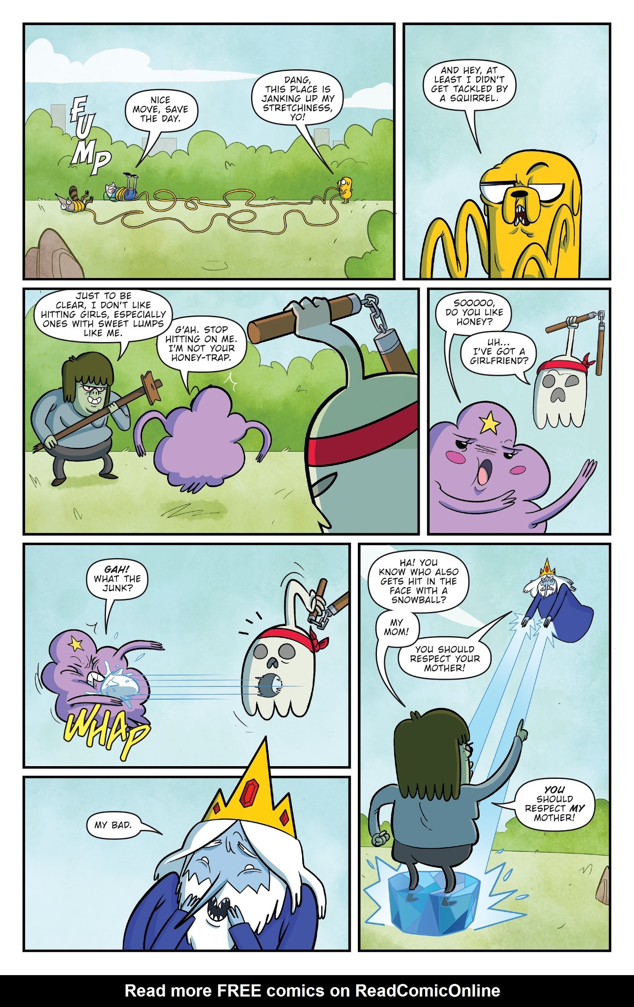 Read online Adventure Time/Regular Show comic -  Issue #1 - 16