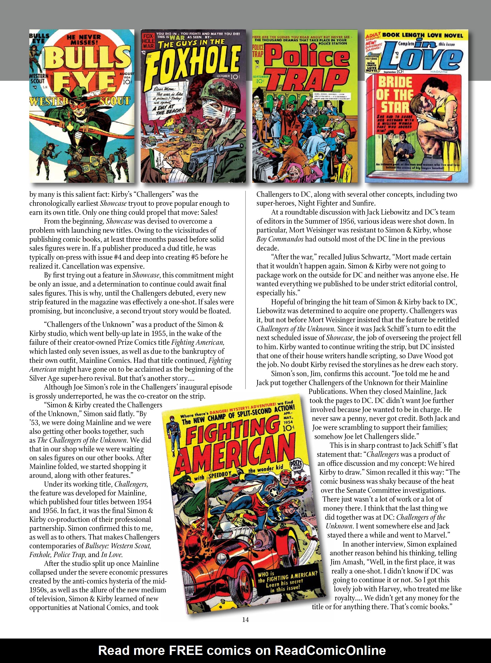 Read online The Jack Kirby Collector comic -  Issue #78 - 16