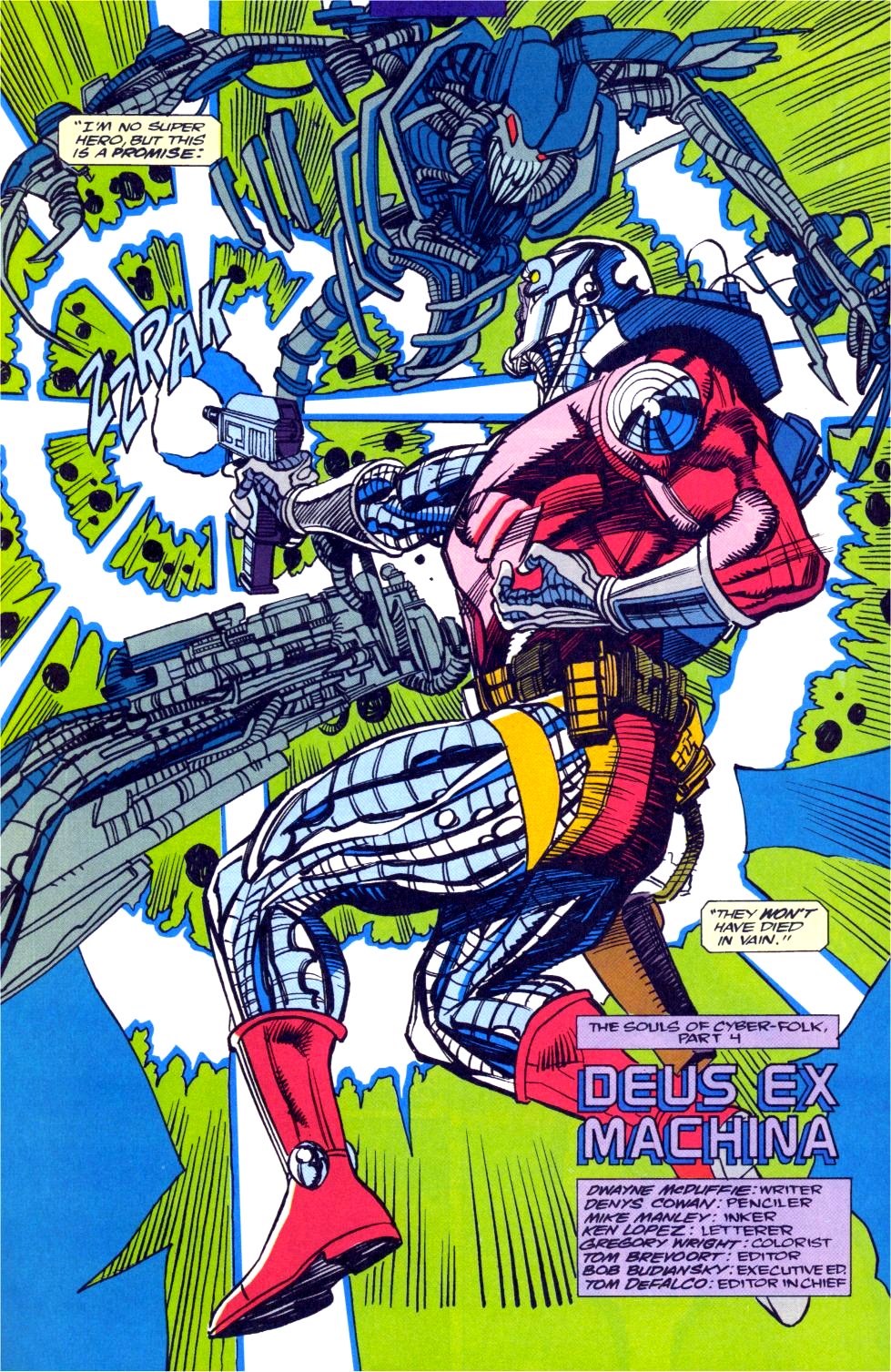 Read online Deathlok (1991) comic -  Issue #5 - 4