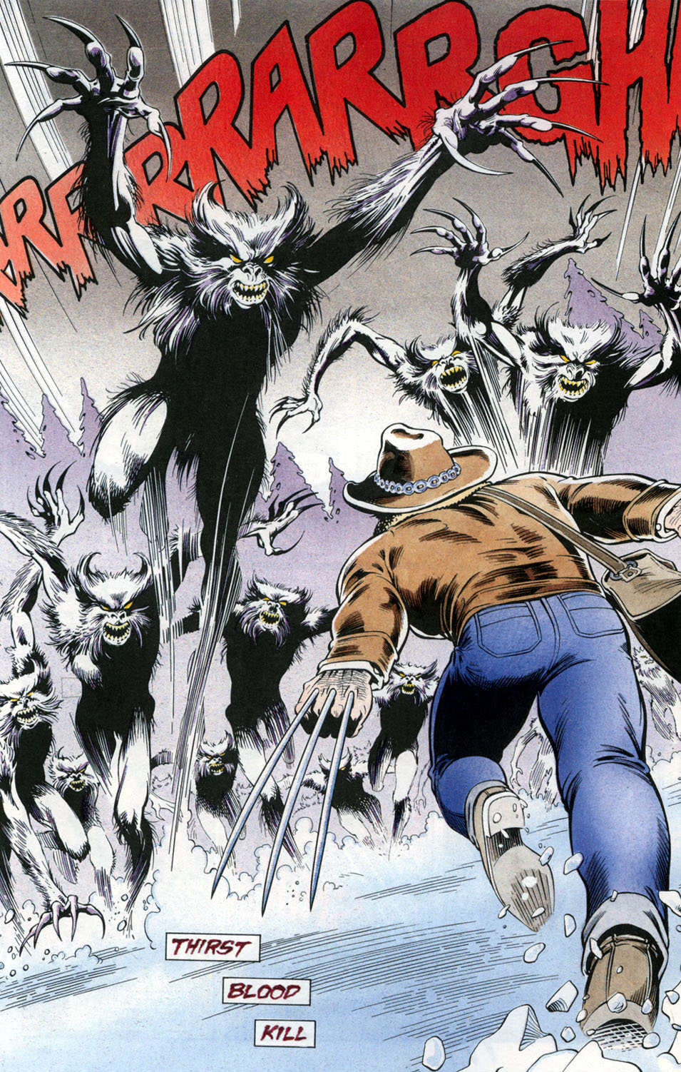 Read online Marvel Graphic Novel comic -  Issue #65 - Wolverine - Bloodlust - 10