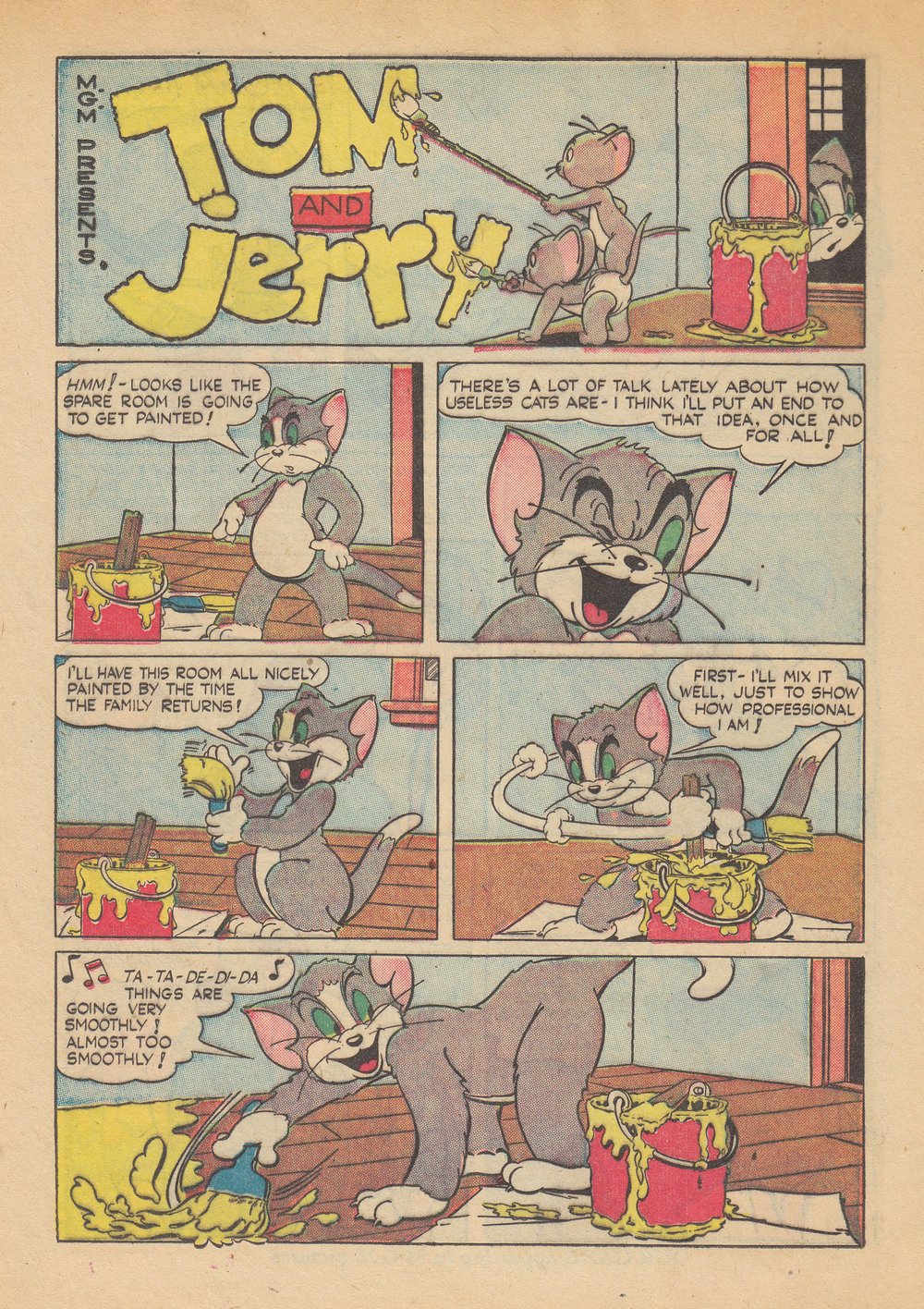 Read online Our Gang with Tom & Jerry comic -  Issue #40 - 18