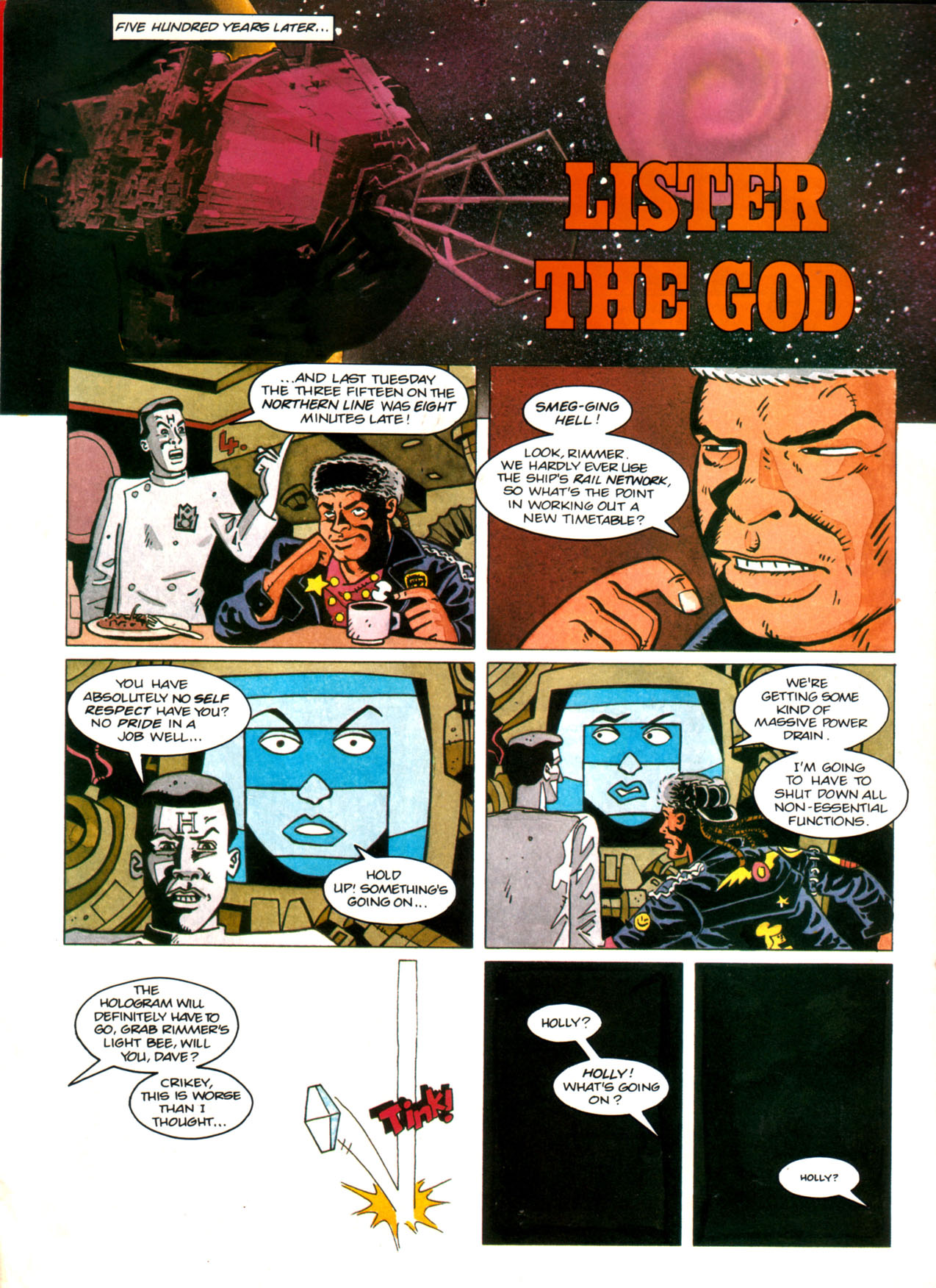 Read online Red Dwarf Smegazine (1993) comic -  Issue #1 - 6