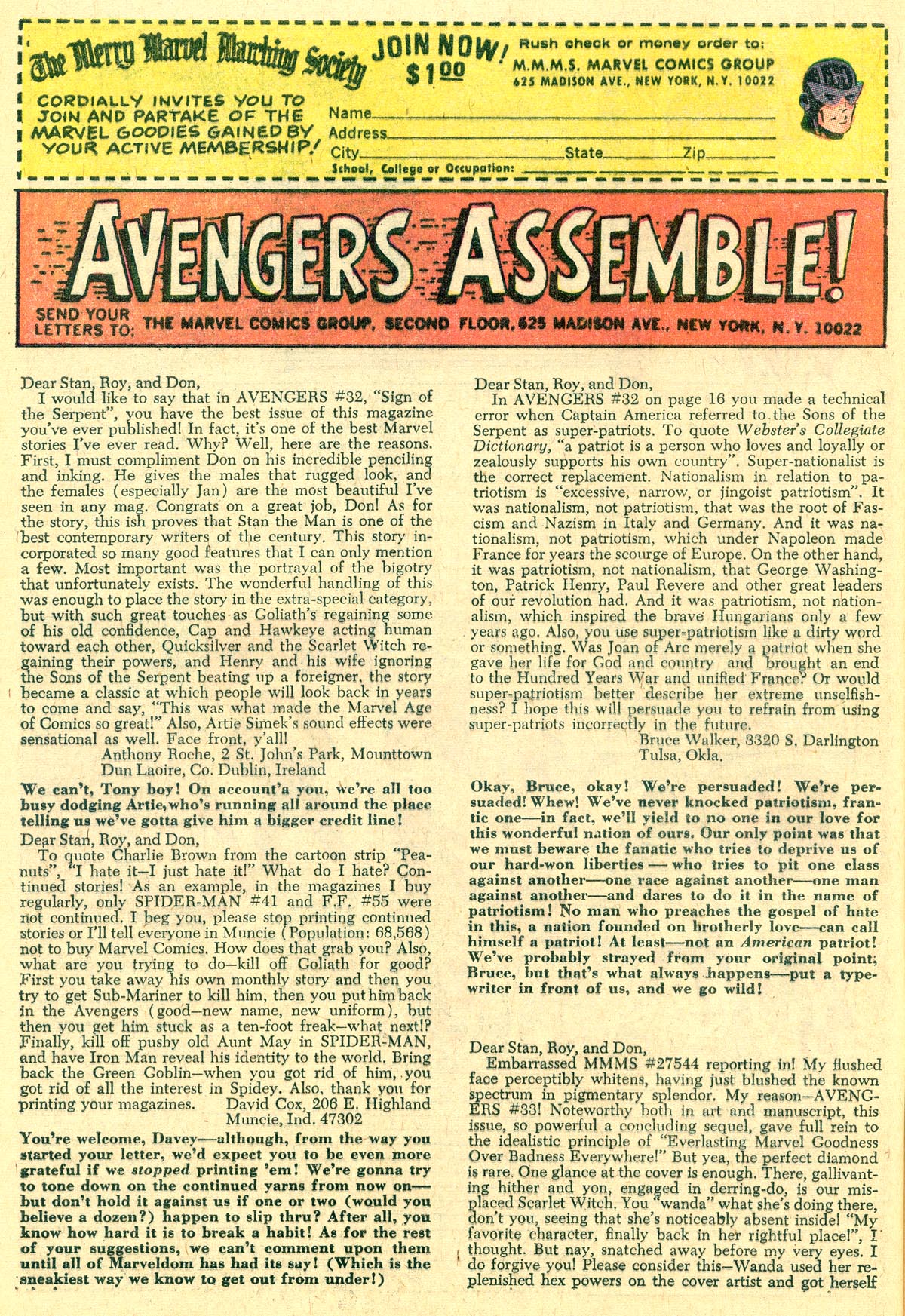 Read online The Avengers (1963) comic -  Issue #36 - 32