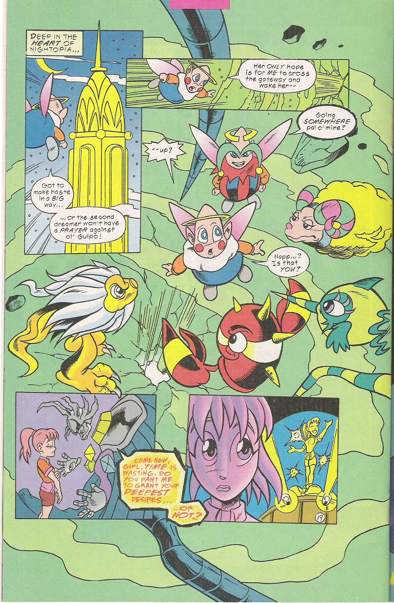 Read online NiGHTS into Dreams... comic -  Issue #2 - 21