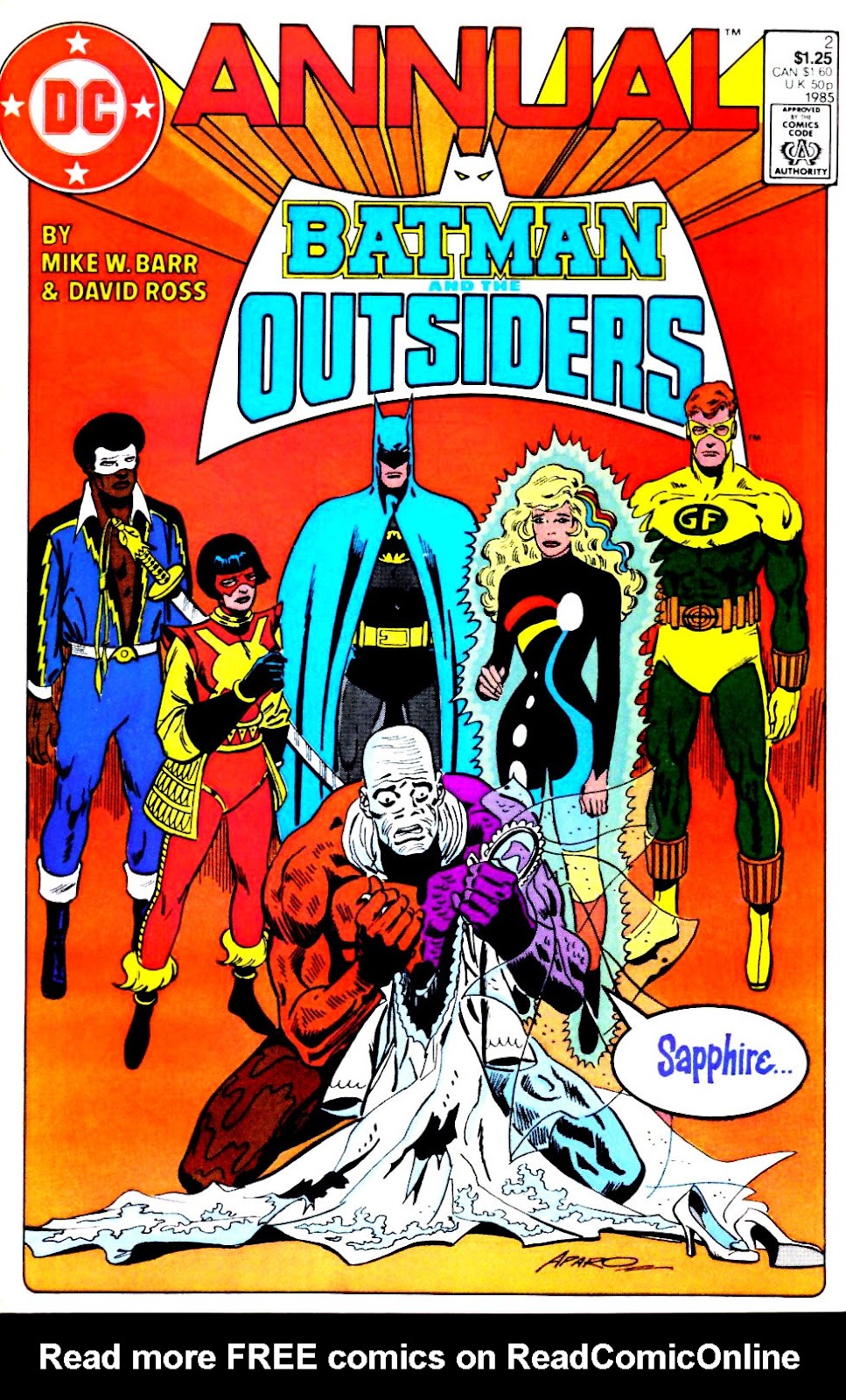 Batman and the Outsiders (1983) issue Annual 2 - Page 1