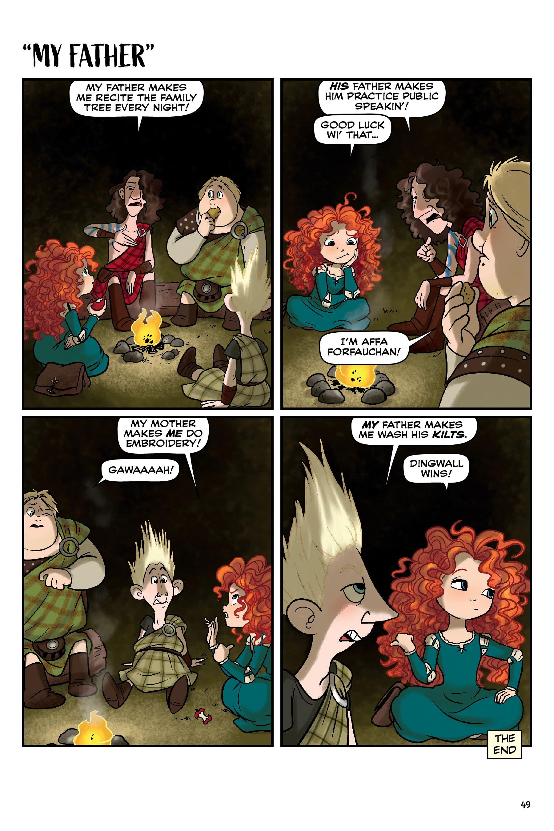 Read online Disney Princess: Gleam, Glow, and Laugh comic -  Issue # TPB - 50