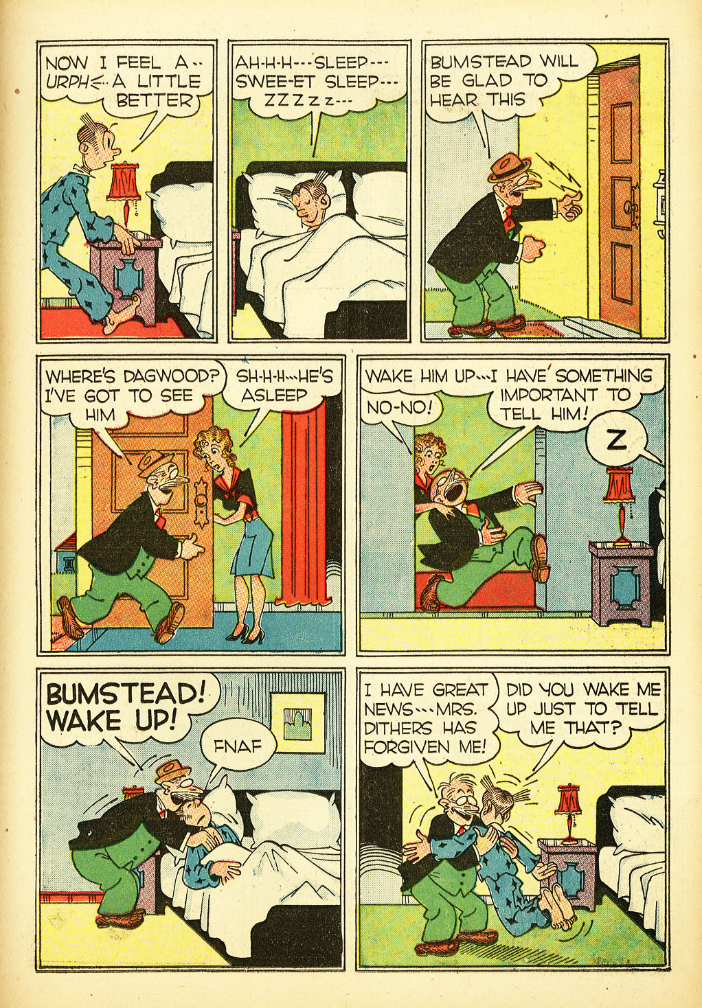 Read online Blondie Comics (1947) comic -  Issue #8 - 11