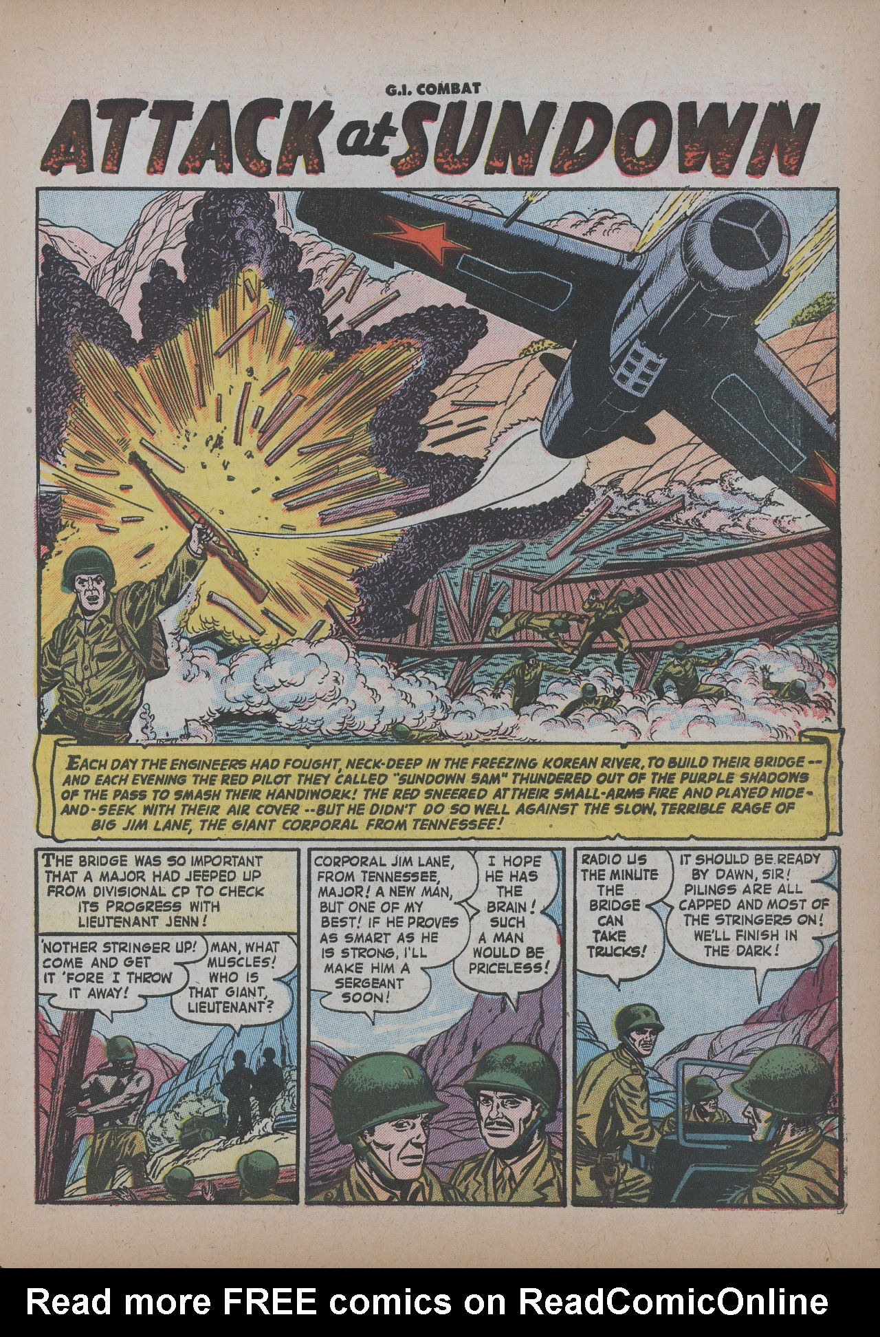 Read online G.I. Combat (1952) comic -  Issue #36 - 27