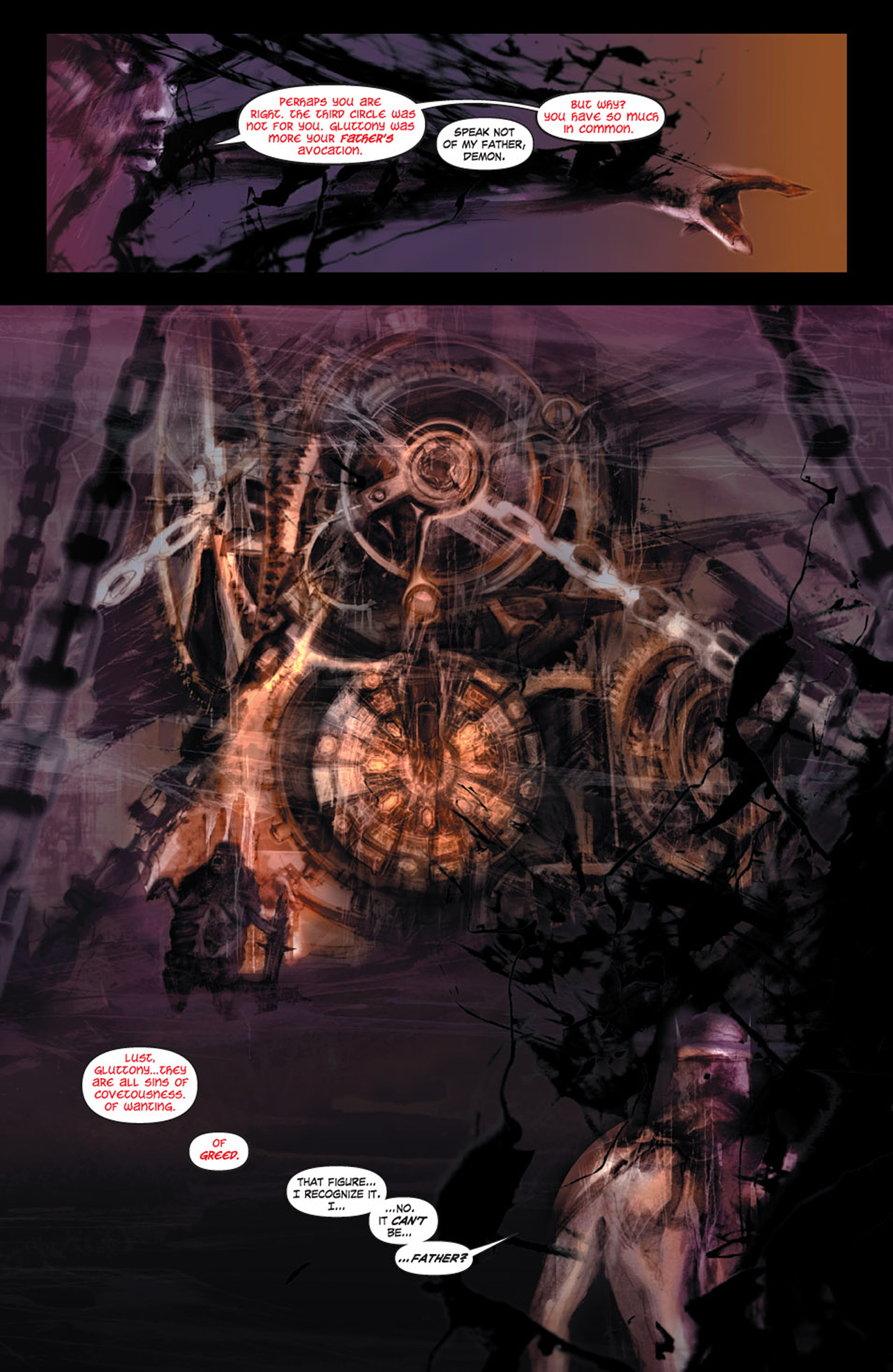 Read online Dante's Inferno comic -  Issue #3 - 18