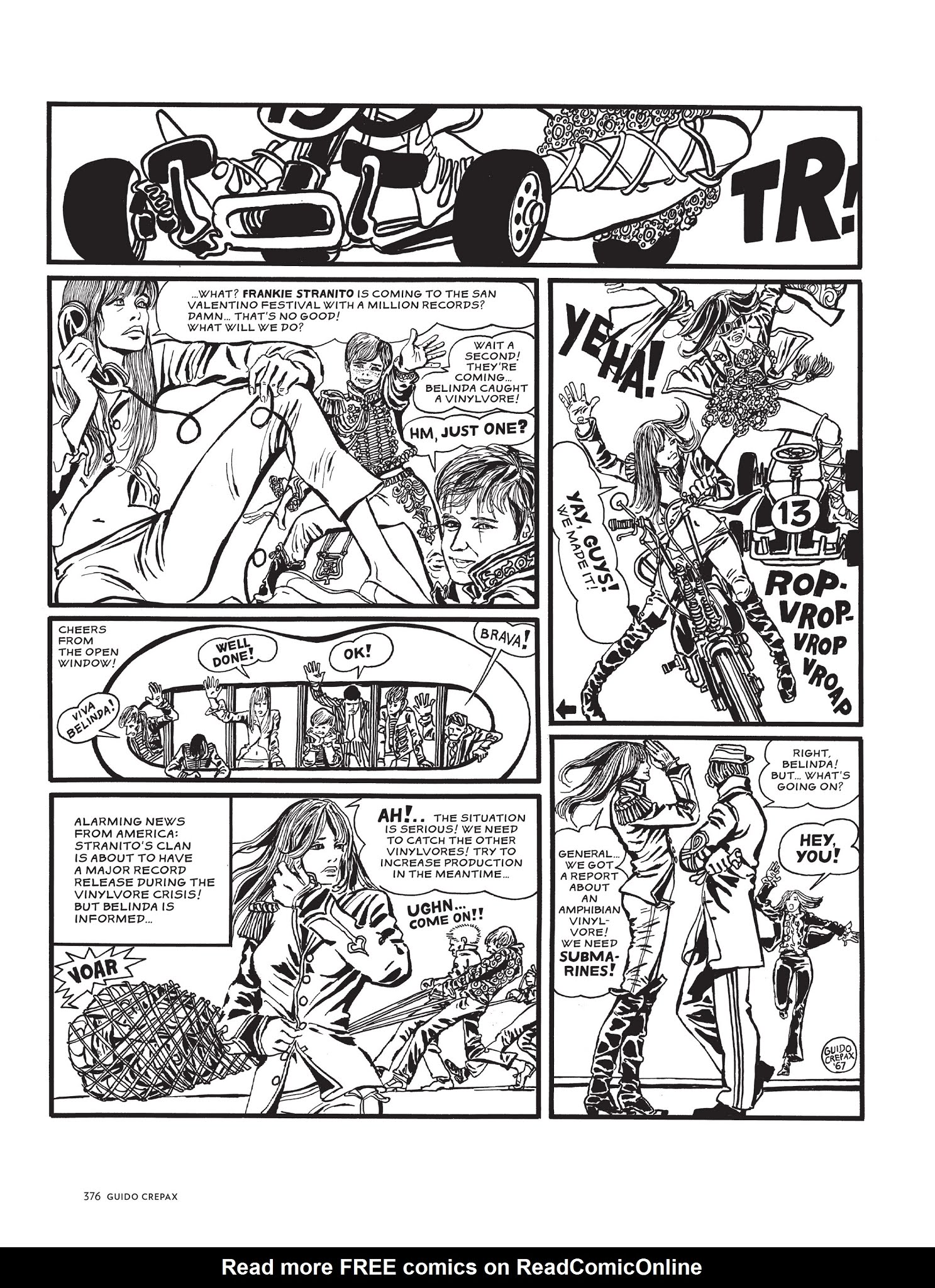 Read online The Complete Crepax comic -  Issue # TPB 2 - 362
