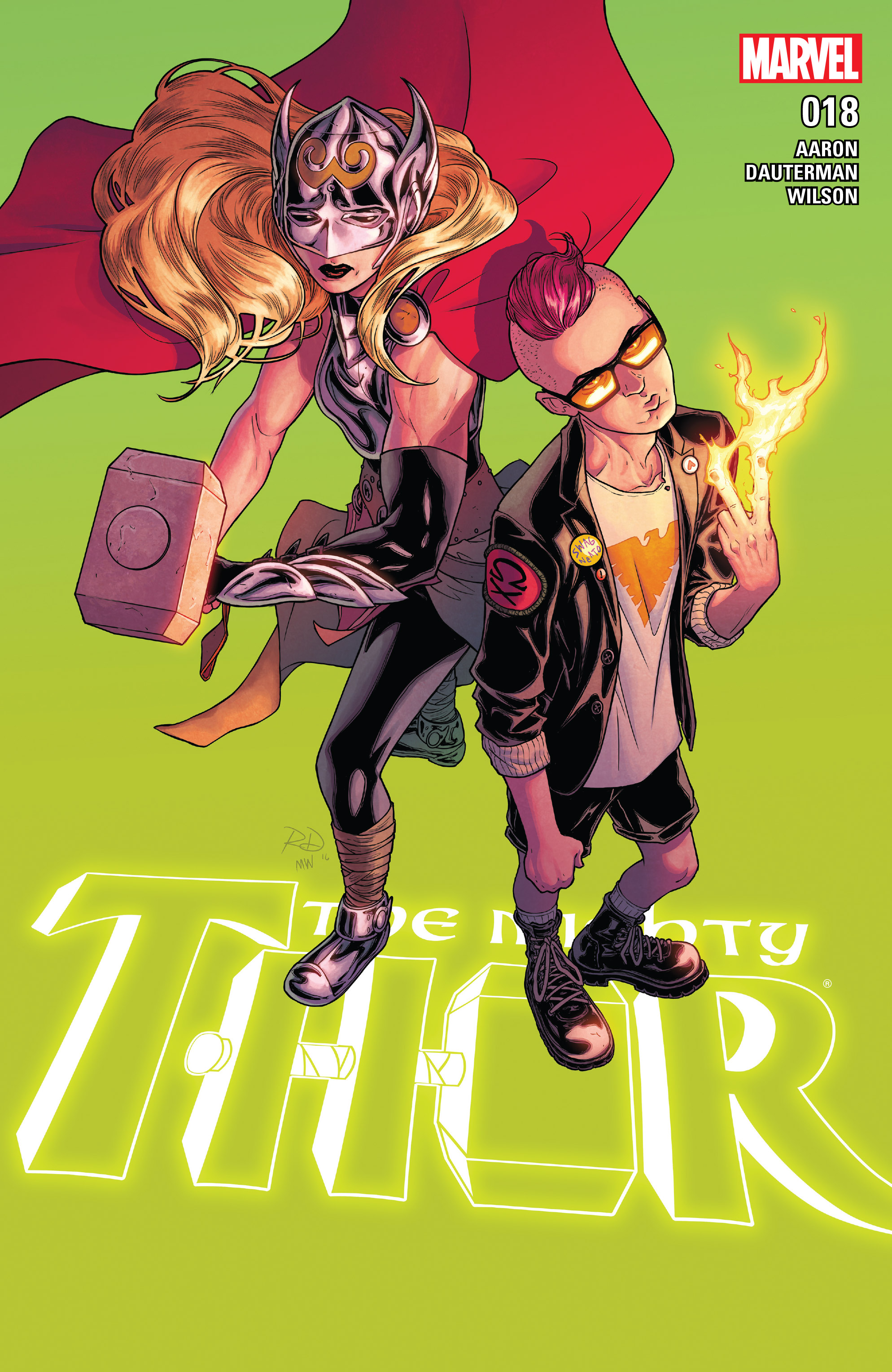 Read online Mighty Thor (2016) comic -  Issue #18 - 1