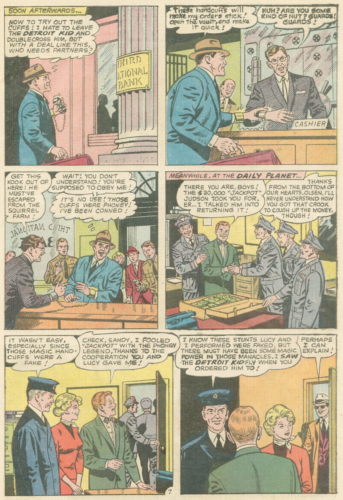 Read online Superman's Pal Jimmy Olsen comic -  Issue #91 - 31