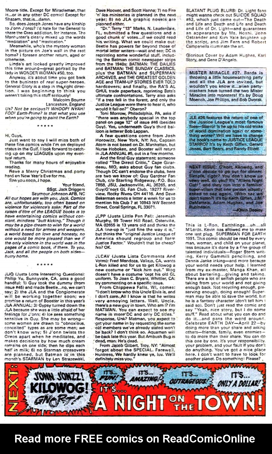 Read online Justice League America comic -  Issue #50 - 39