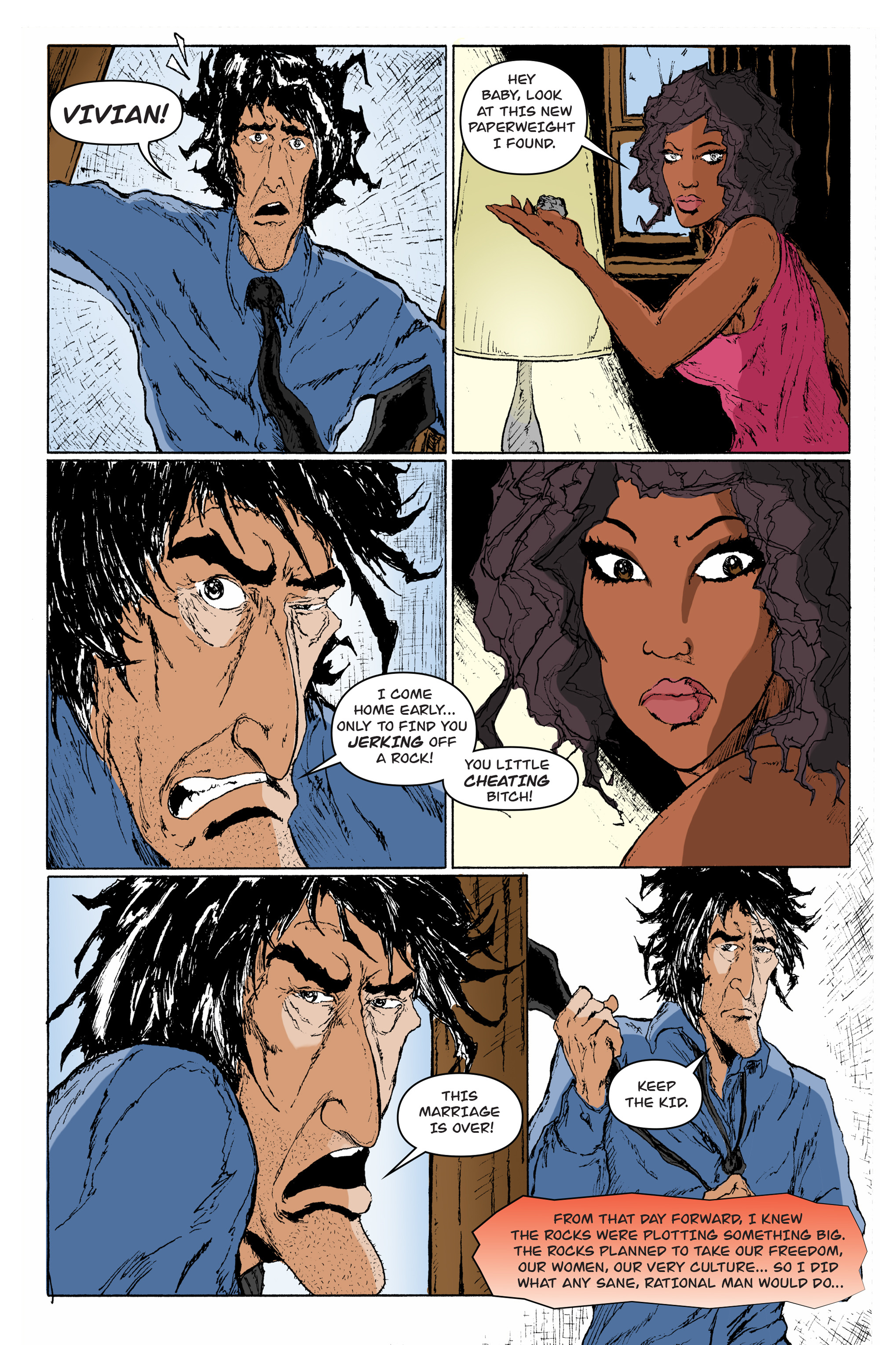 Read online Man vs. Rock comic -  Issue #4 - 22