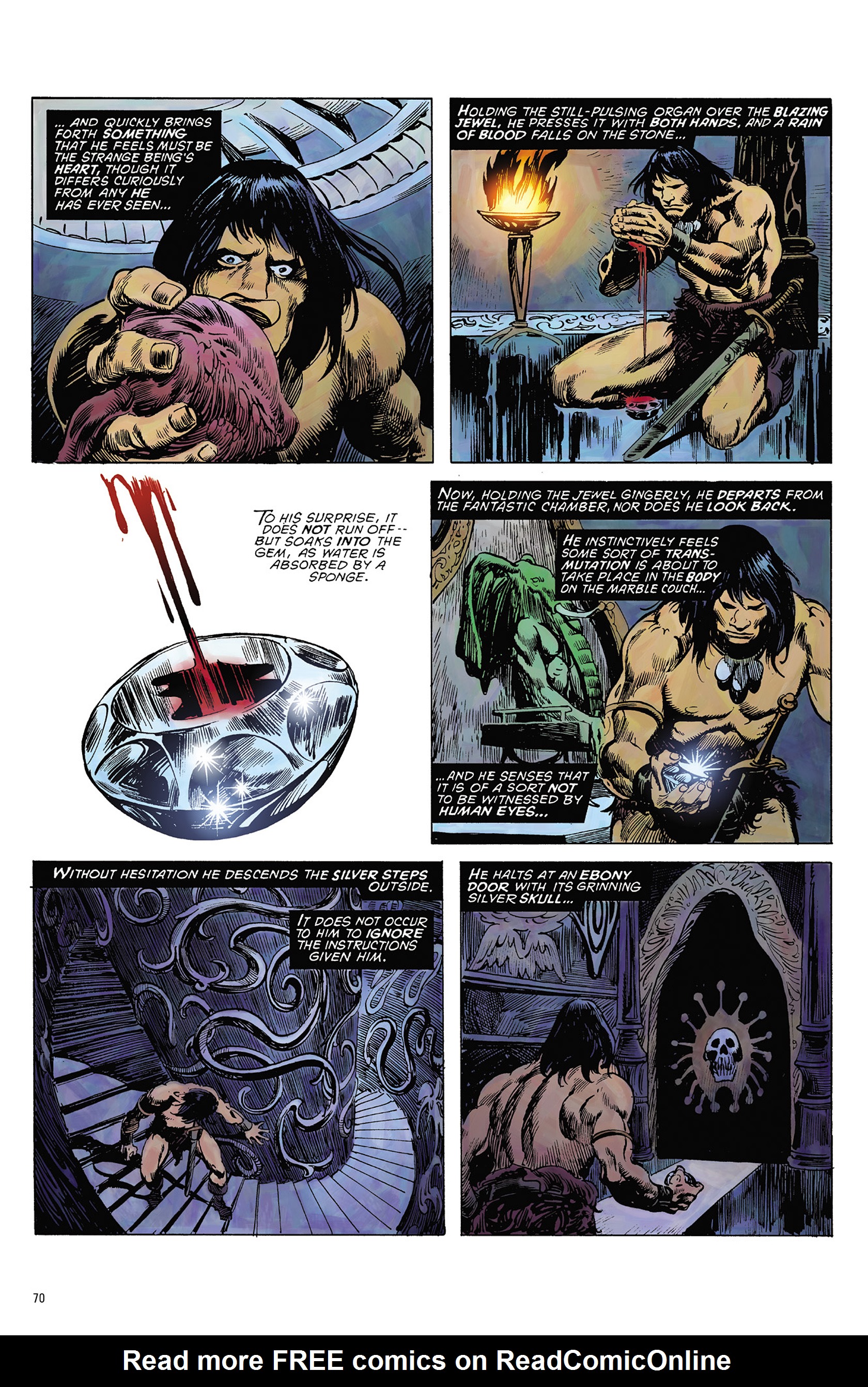 Read online Robert E. Howard's Savage Sword comic -  Issue #8 - 73