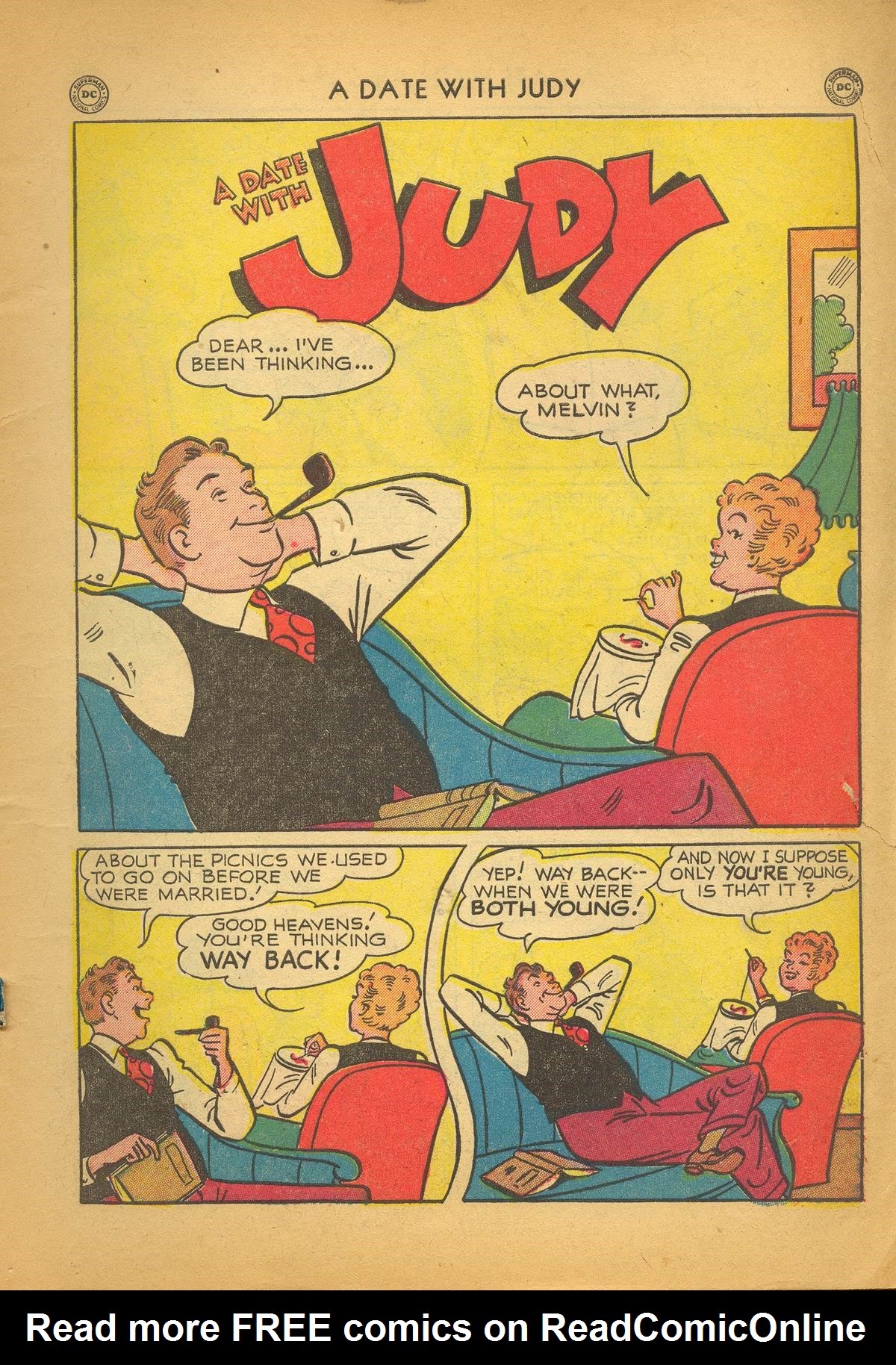 Read online A Date with Judy comic -  Issue #17 - 3
