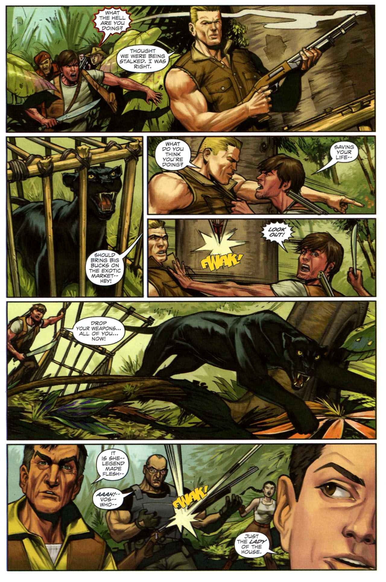 Read online Sheena - Trail of the Mapinguari comic -  Issue # Full - 18