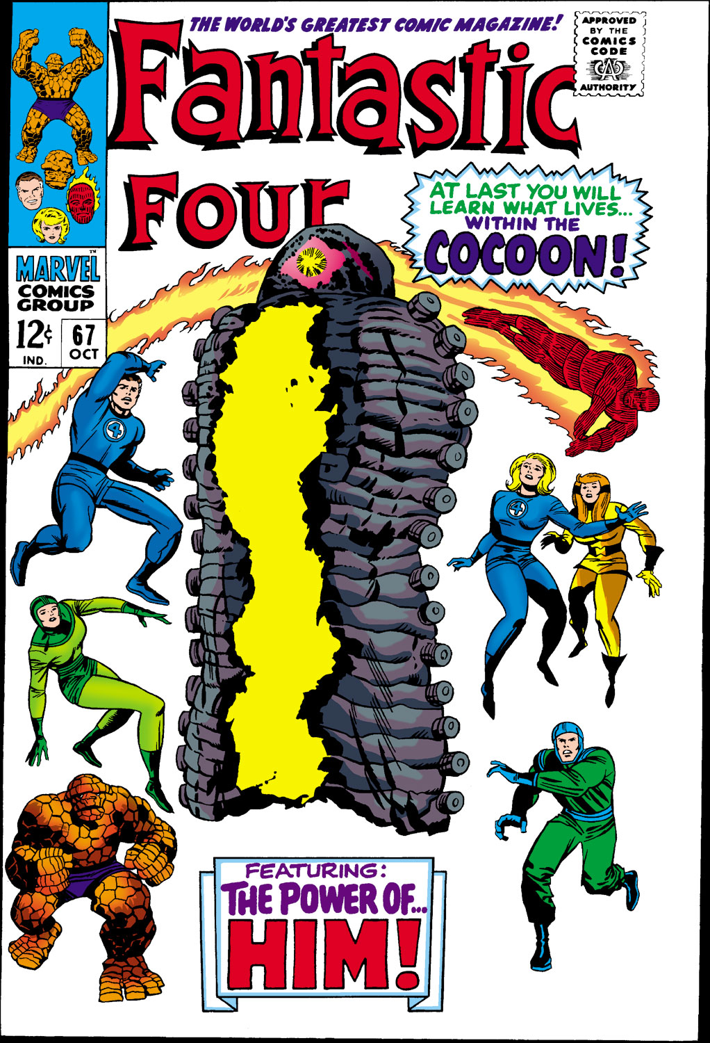 Read online Fantastic Four (1961) comic -  Issue #67 - 1