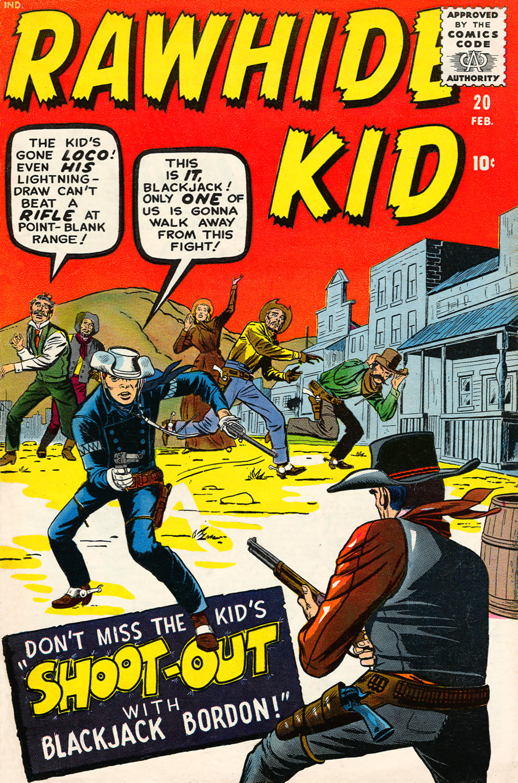 Read online The Rawhide Kid comic -  Issue #20 - 1