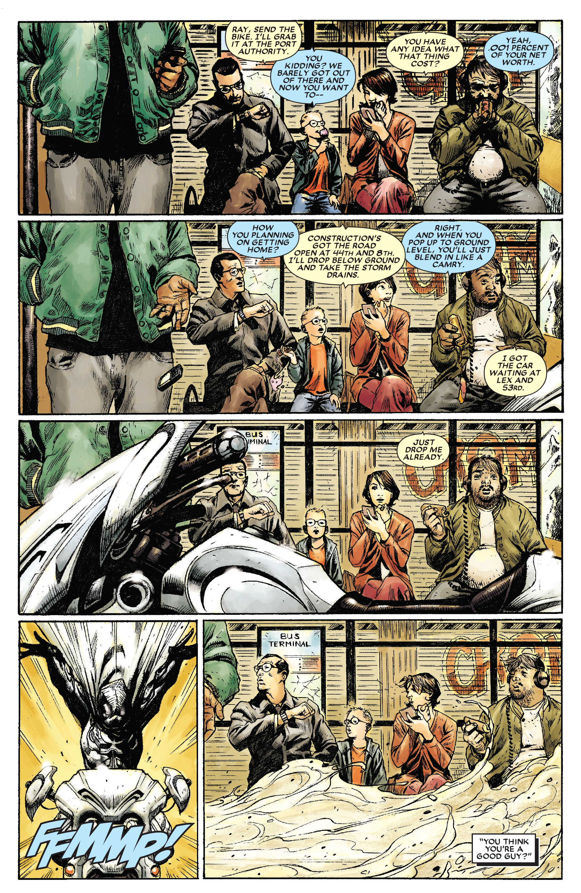 Read online Moon Knight by Huston, Benson & Hurwitz Omnibus comic -  Issue # TPB (Part 9) - 14