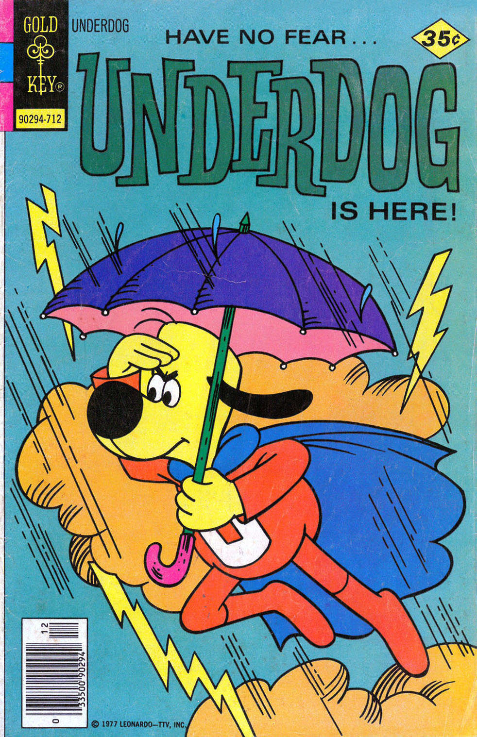 Read online Underdog (1975) comic -  Issue #16 - 1