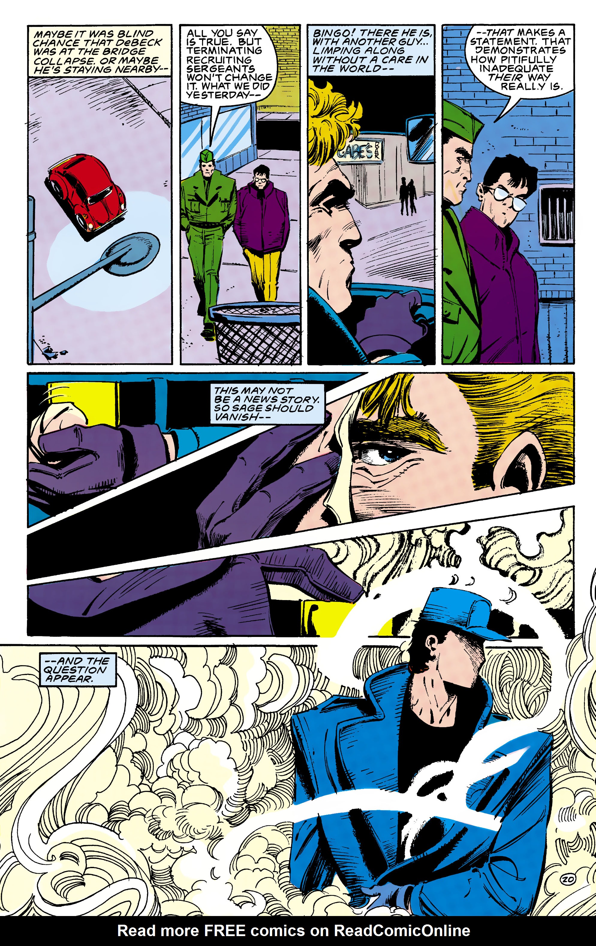 Read online The Question (1987) comic -  Issue #13 - 21