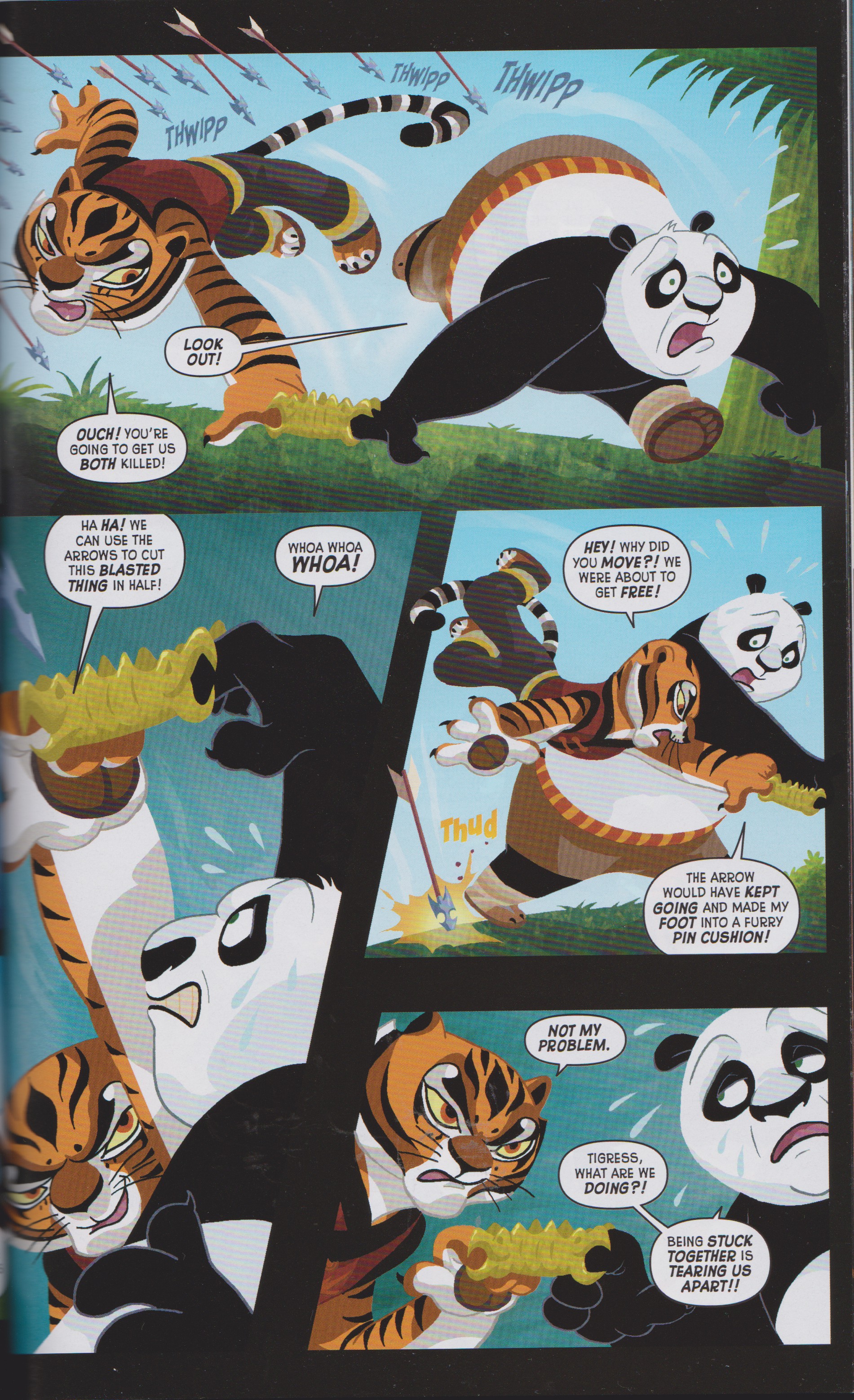 Read online Kung Fu Panda Everyone is Kung Fu Fighting comic -  Issue # TPB (Part 3) - 3