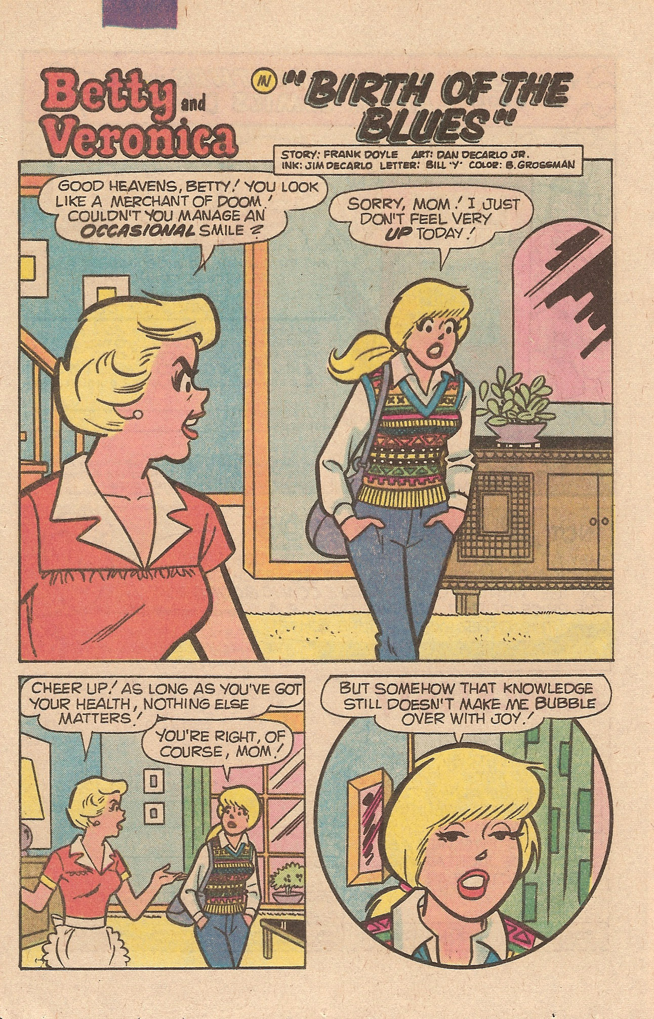 Read online Archie's Girls Betty and Veronica comic -  Issue #306 - 20
