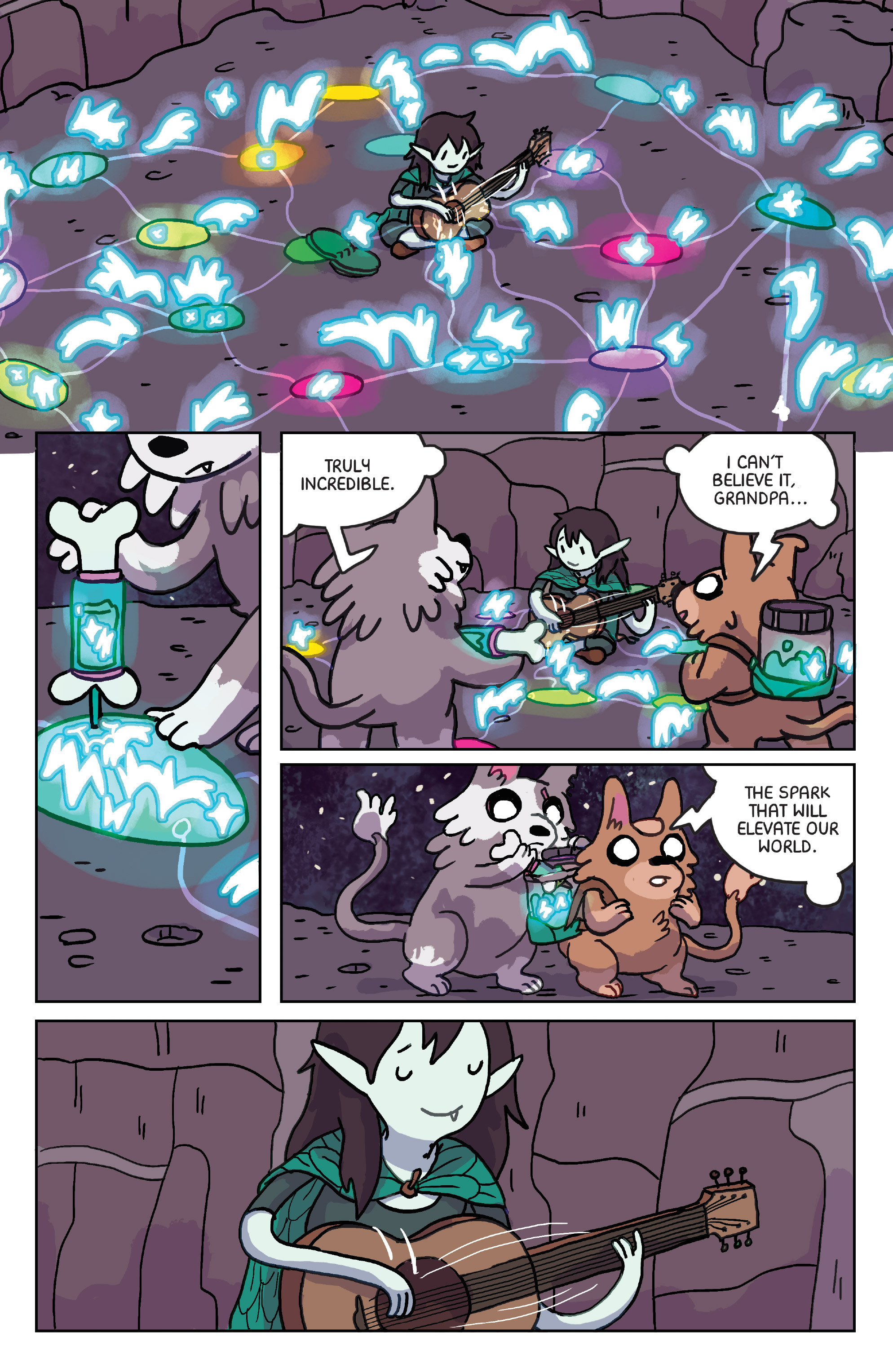 Read online Adventure Time: Marceline Gone Adrift comic -  Issue #5 - 5