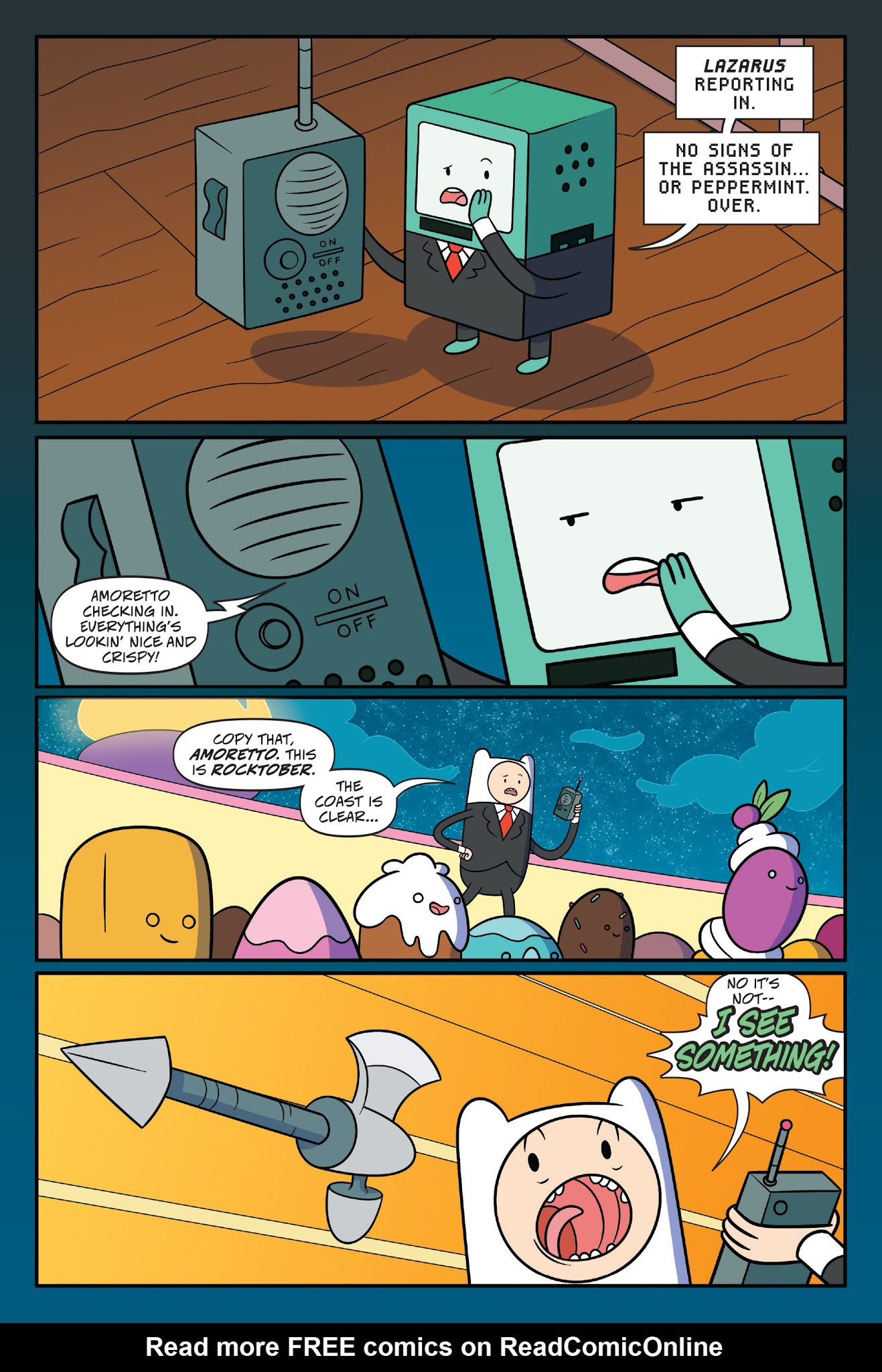 Read online Adventure Time: President Bubblegum comic -  Issue # TPB - 115