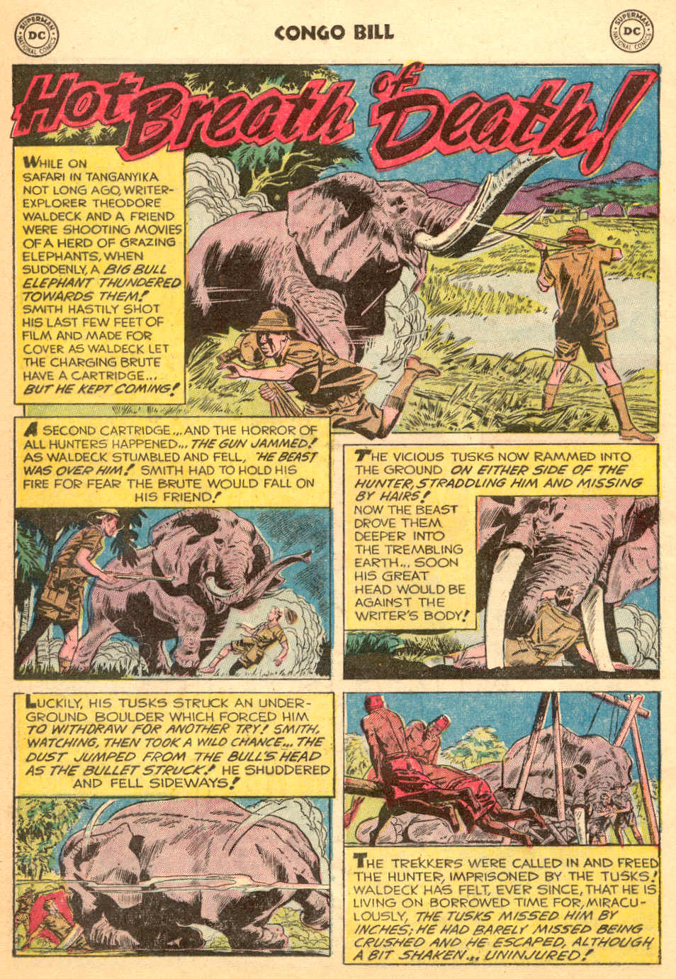 Read online Congo Bill comic -  Issue #1 - 12