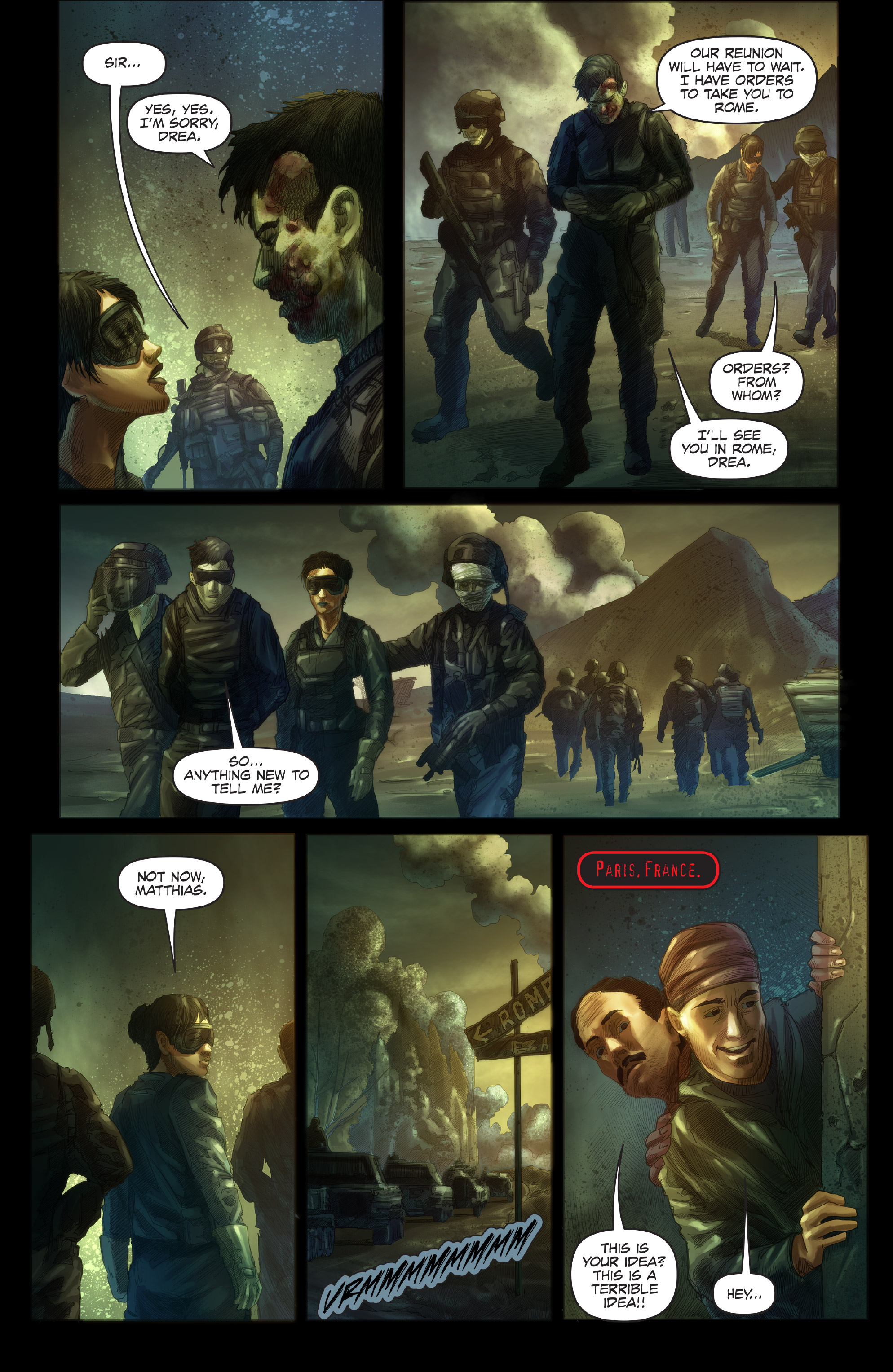 Read online Afterburn: Crossfire comic -  Issue #2 - 21