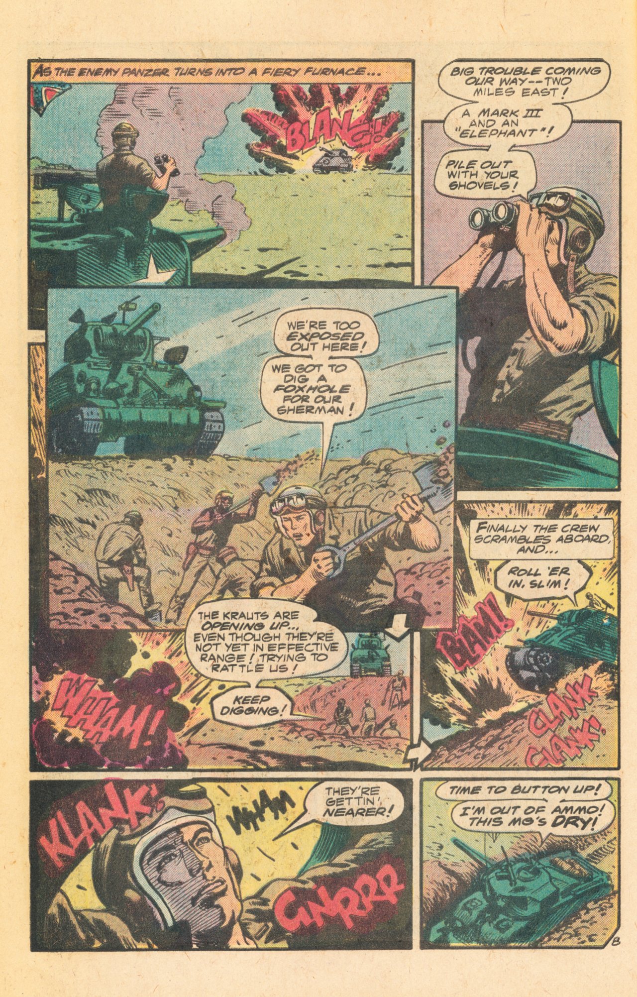 Read online G.I. Combat (1952) comic -  Issue #207 - 10