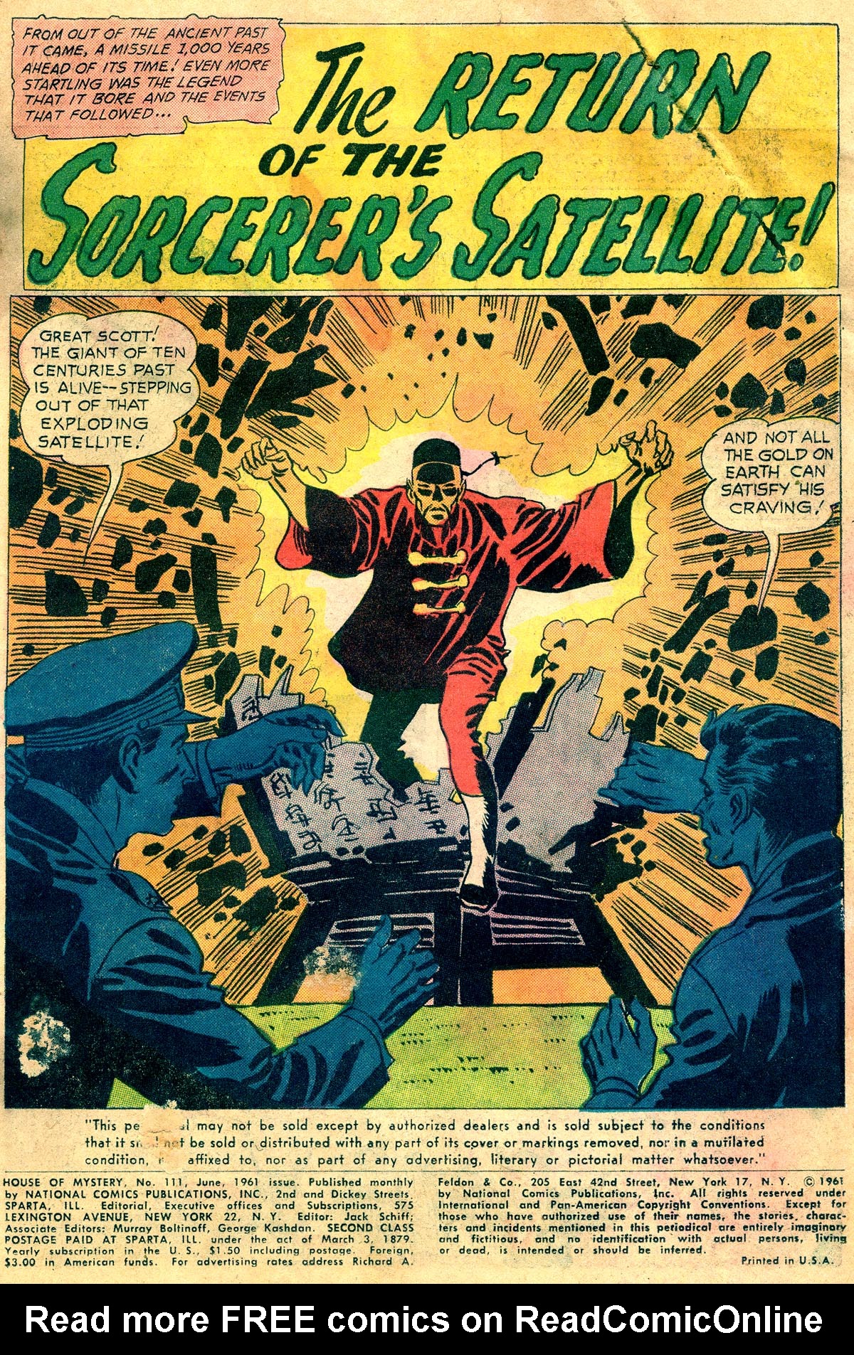 Read online House of Mystery (1951) comic -  Issue #111 - 3