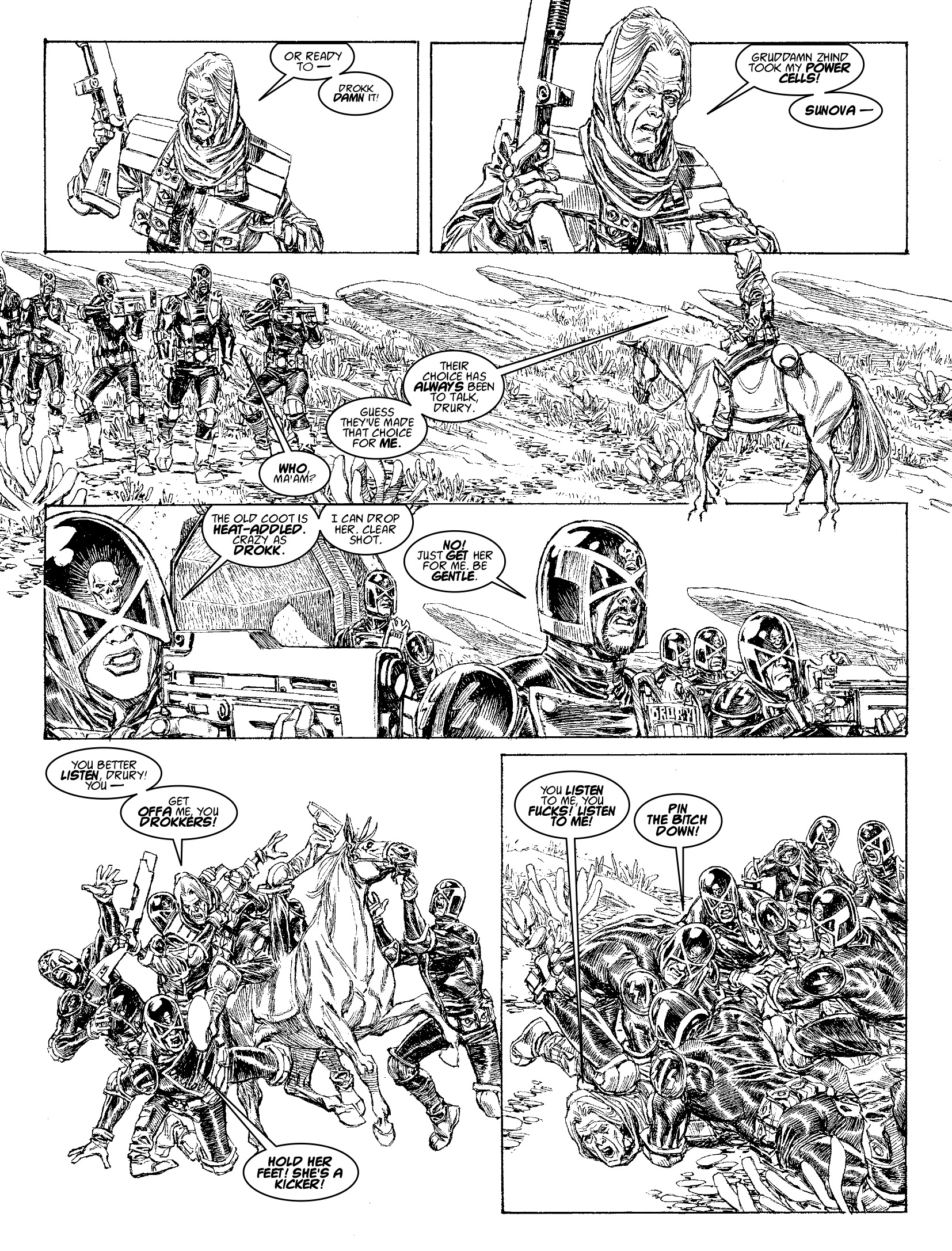 Read online Judge Dredd Megazine (Vol. 5) comic -  Issue #406 - 24