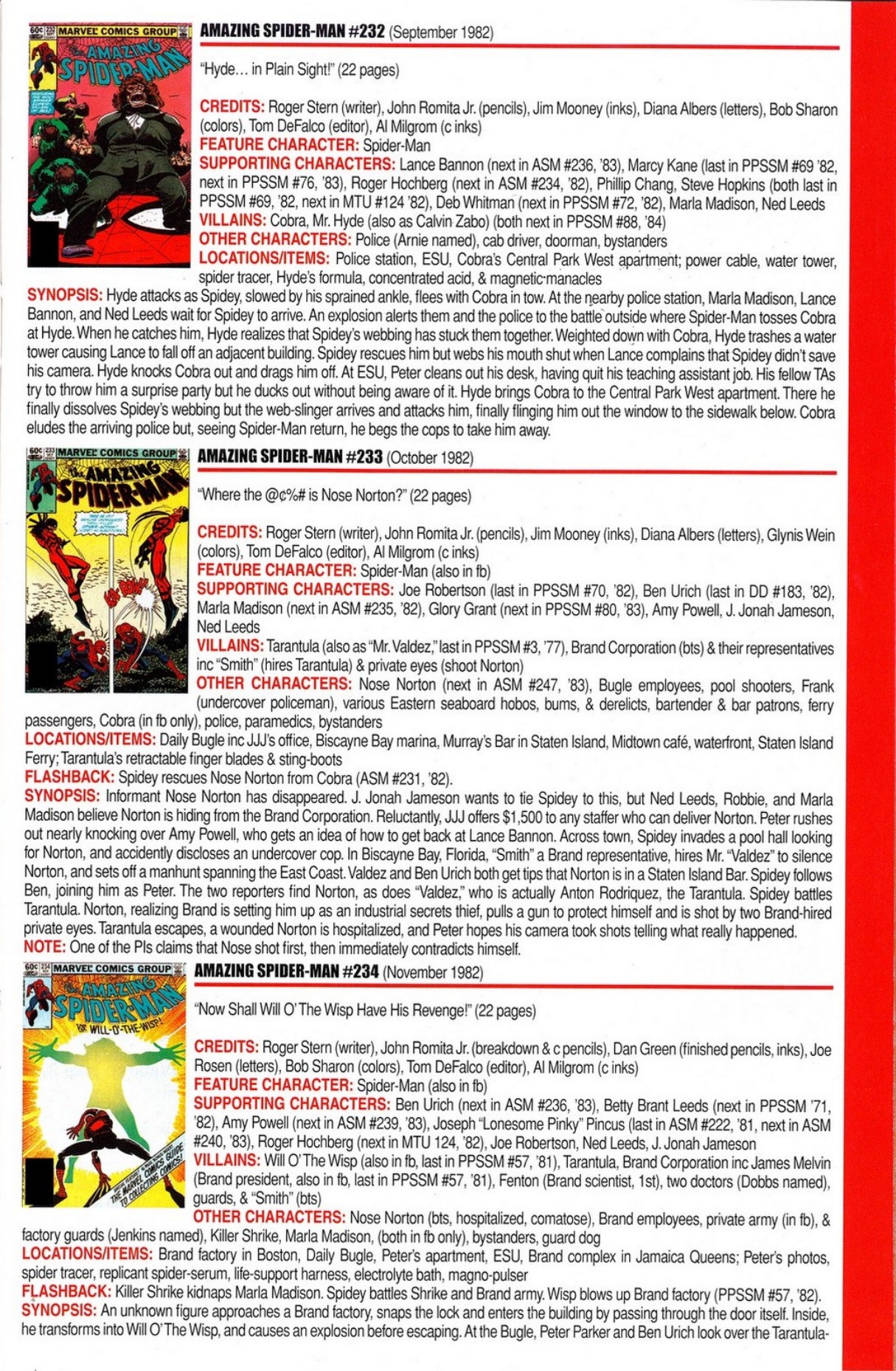 Read online Official Index to the Marvel Universe comic -  Issue #5 - 19